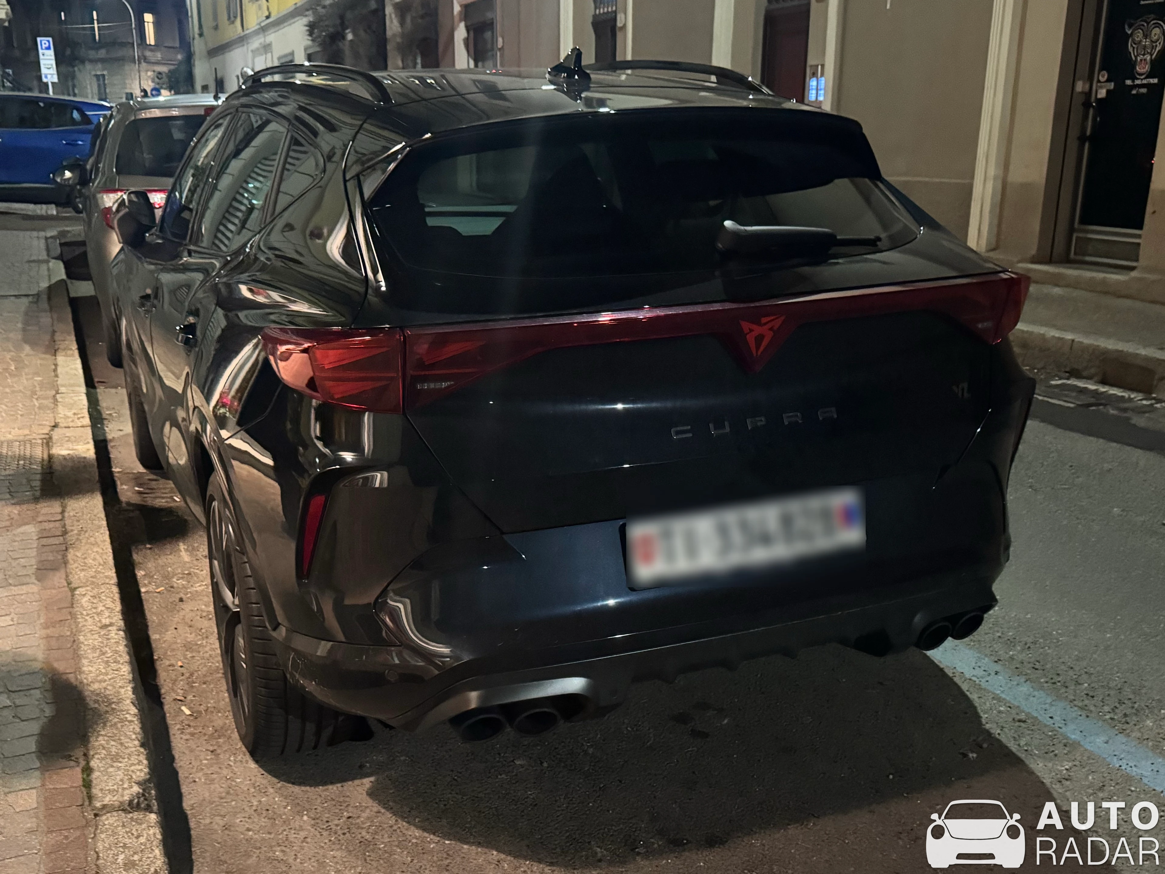 CUPRA Formentor VZ spotted in Como