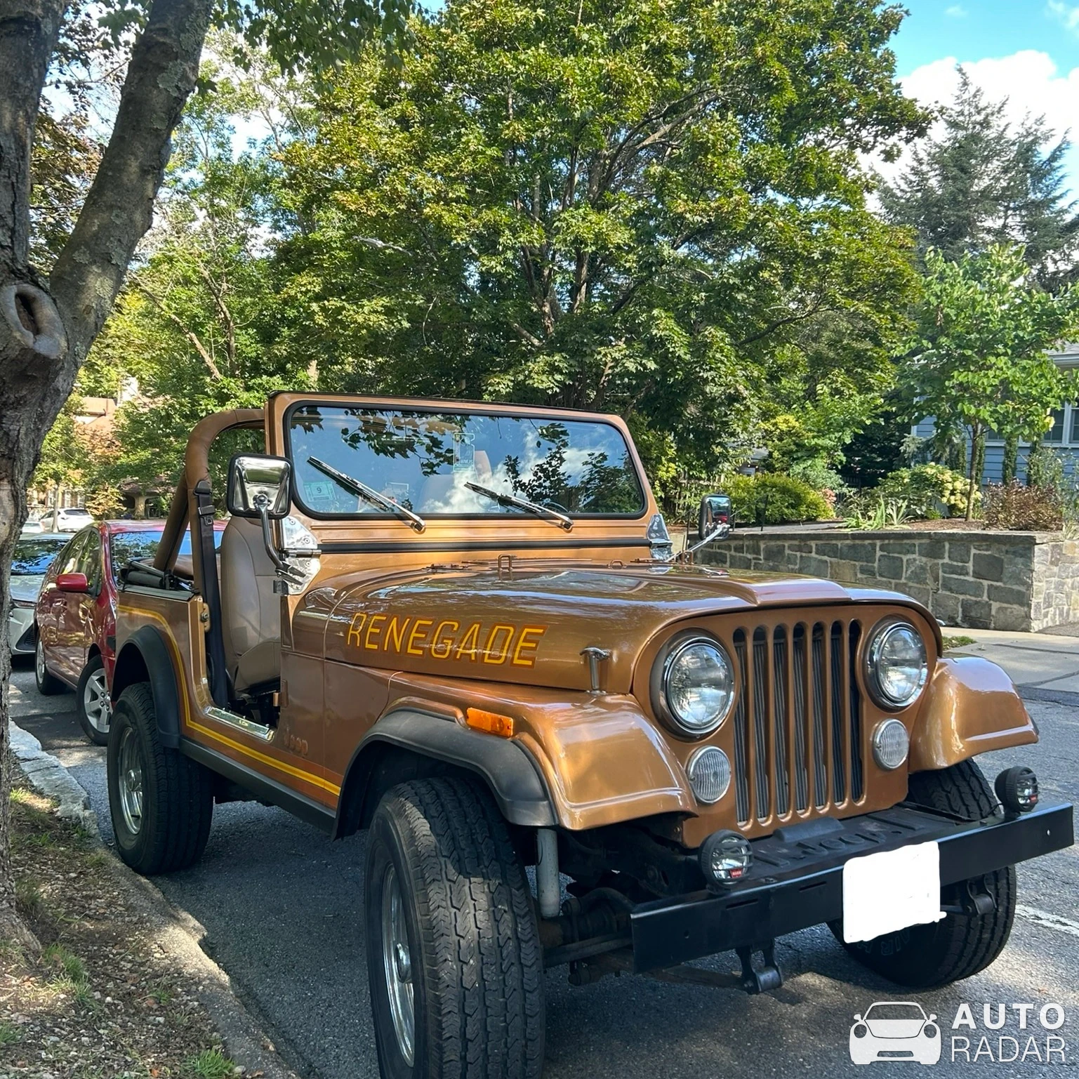 Jeep Renegade spotted in Brookline