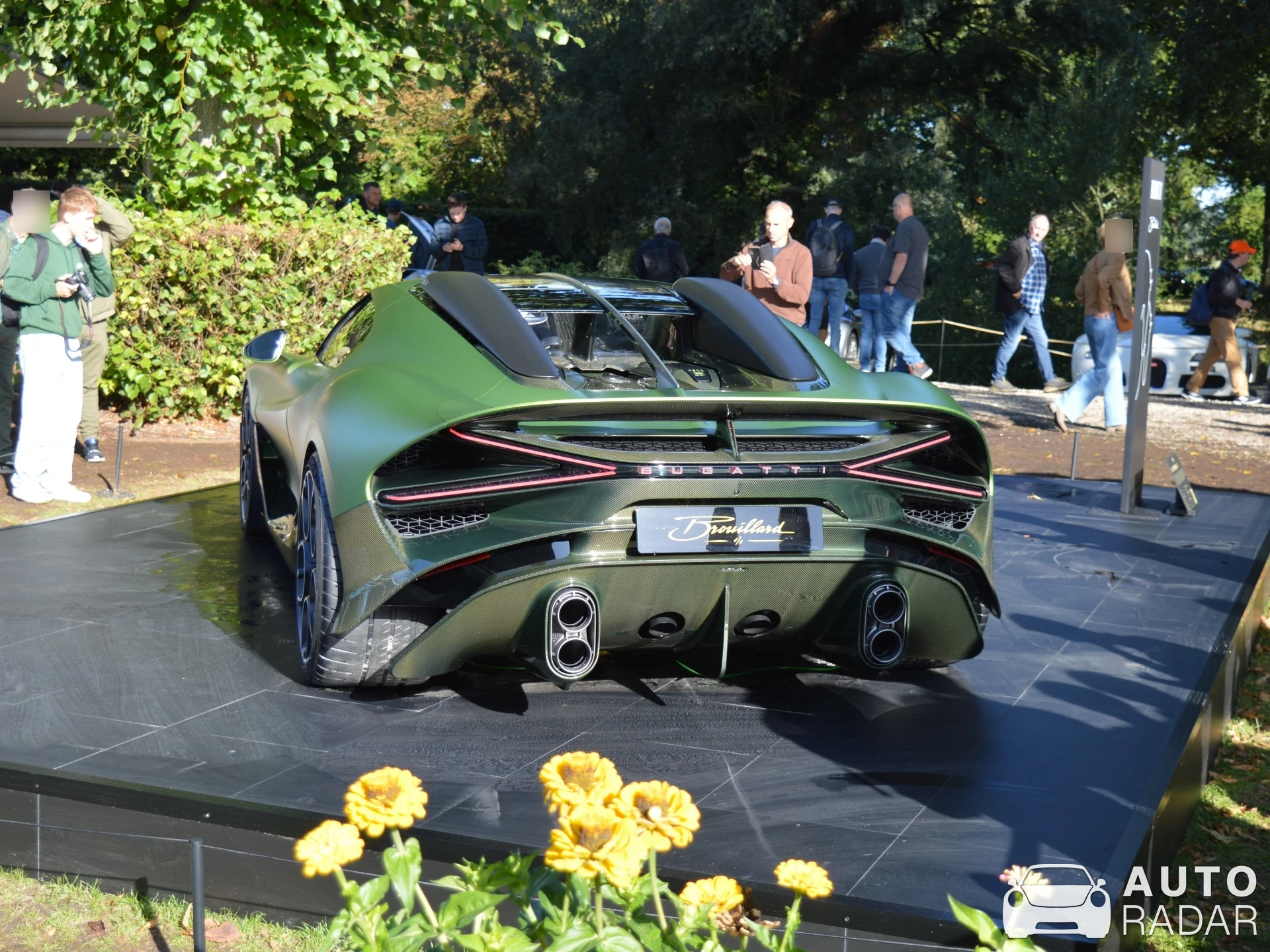 Bugatti Brouillard spotted in Beesd, Netherlands