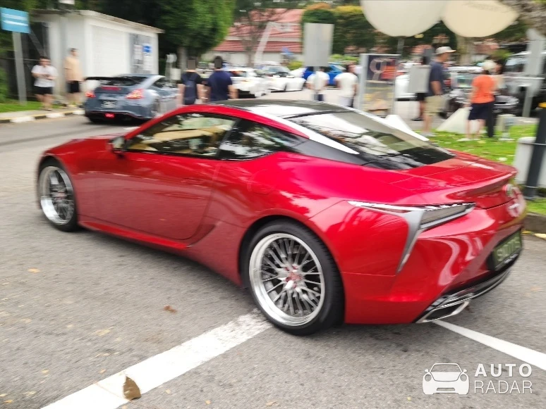 Lexus LC 500 spotted in Singapore, Singapore