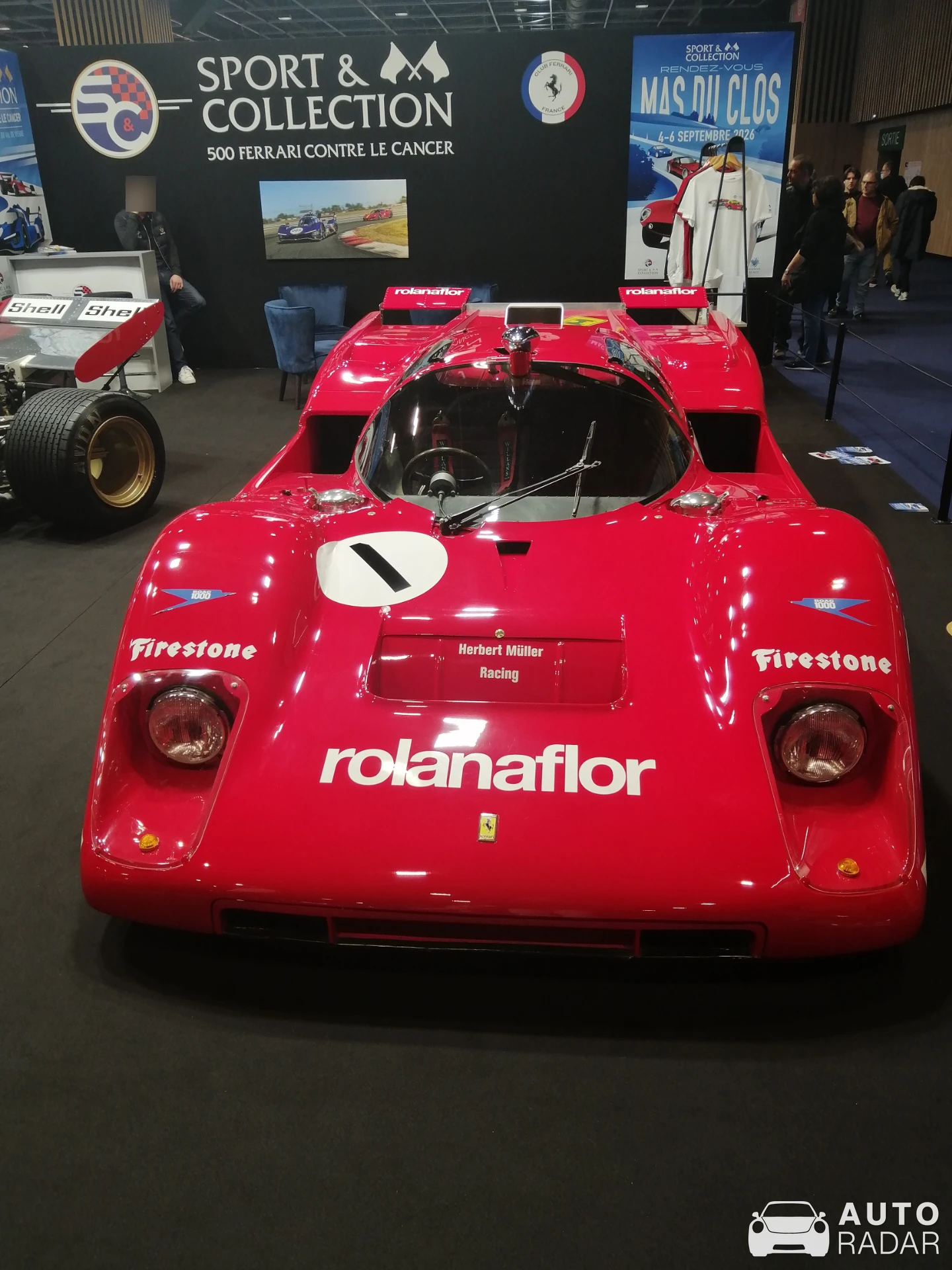 Ferrari 512M spotted in Vanves