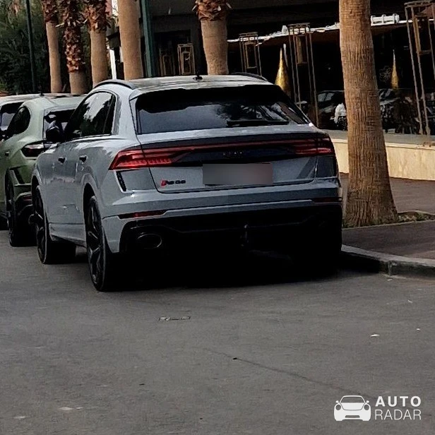 Audi RS Q8 spotted in Marrakesh, Morocco