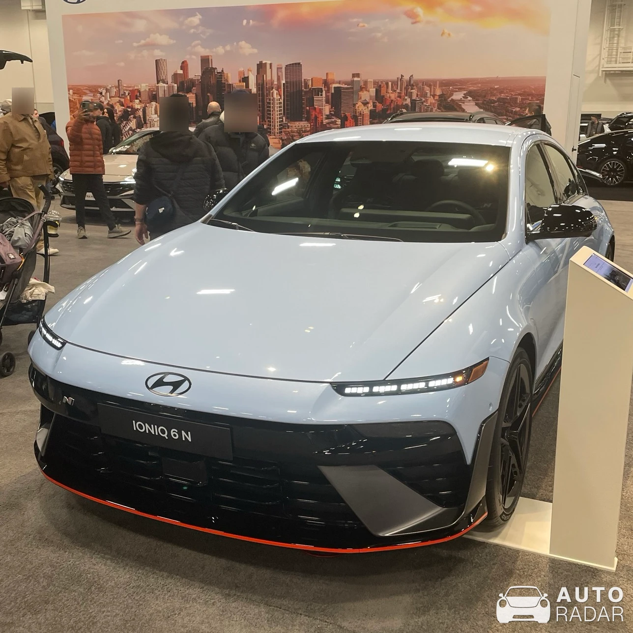 Hyundai Ioniq 6 N spotted in Calgary