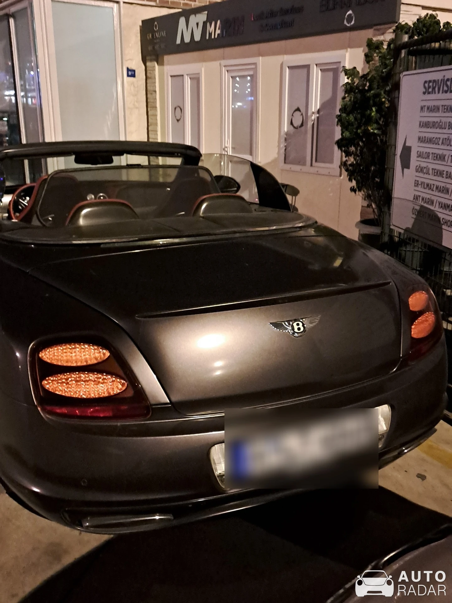 Bentley Continental GT spotted in Bodrum, Türkiye