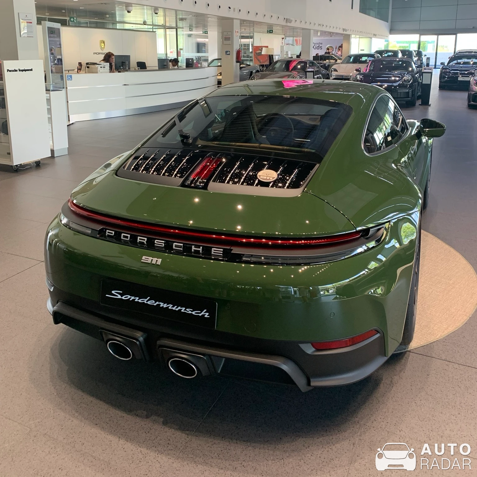 Porsche 992 Carrera GTS MkII Cuarenta Edition spotted in Madrid