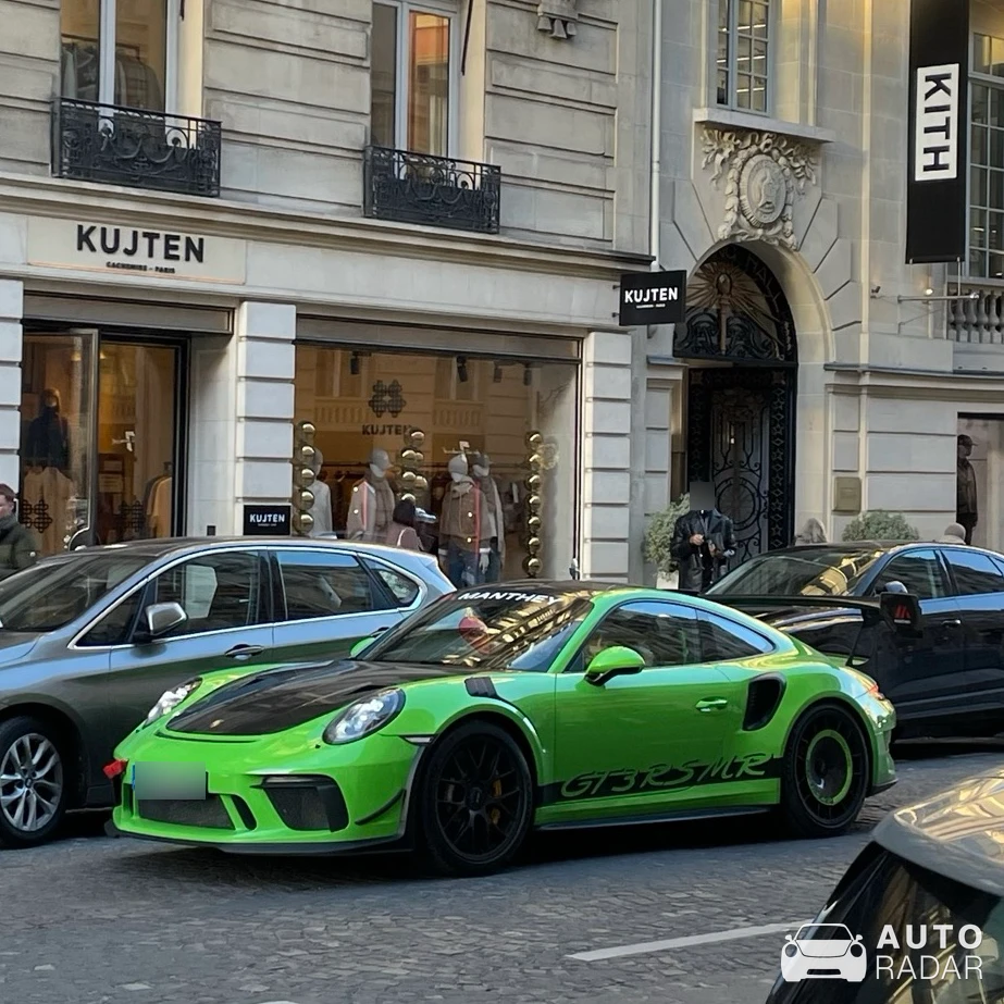 Porsche 991 GT3 RS MkII MR spotted in Paris, France