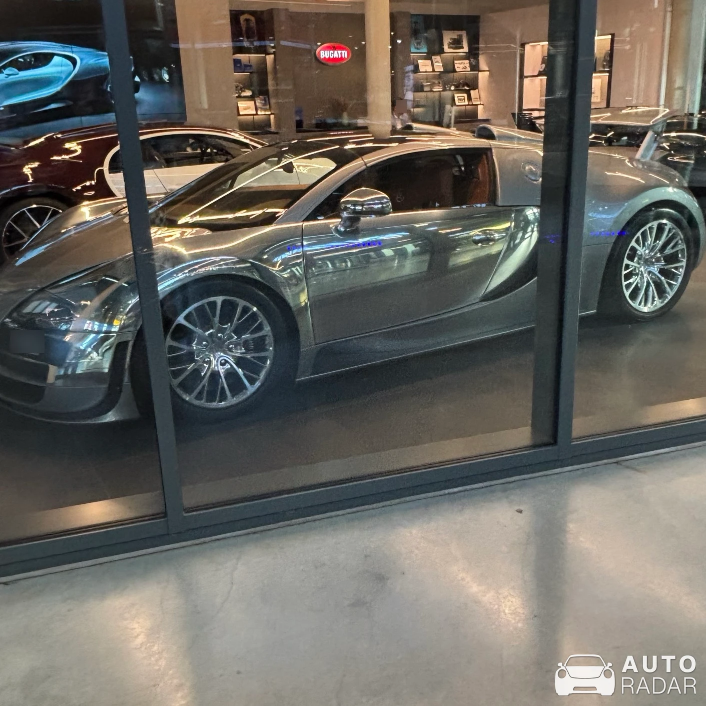 Bugatti Veyron 16.4 Pur Sang spotted in Munich