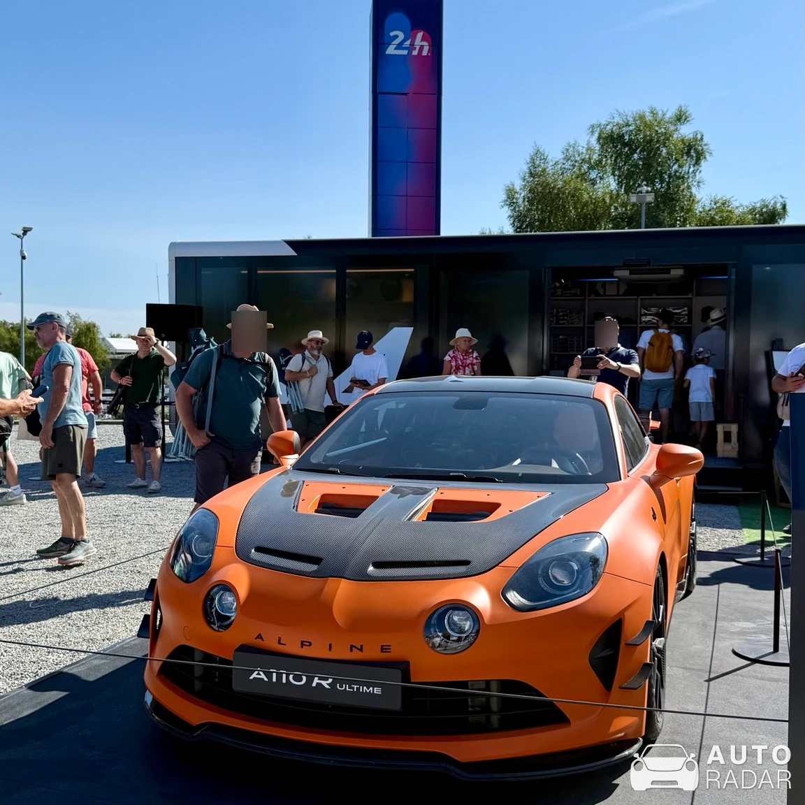 Alpine A110 Ultime spotted in Le Mans
