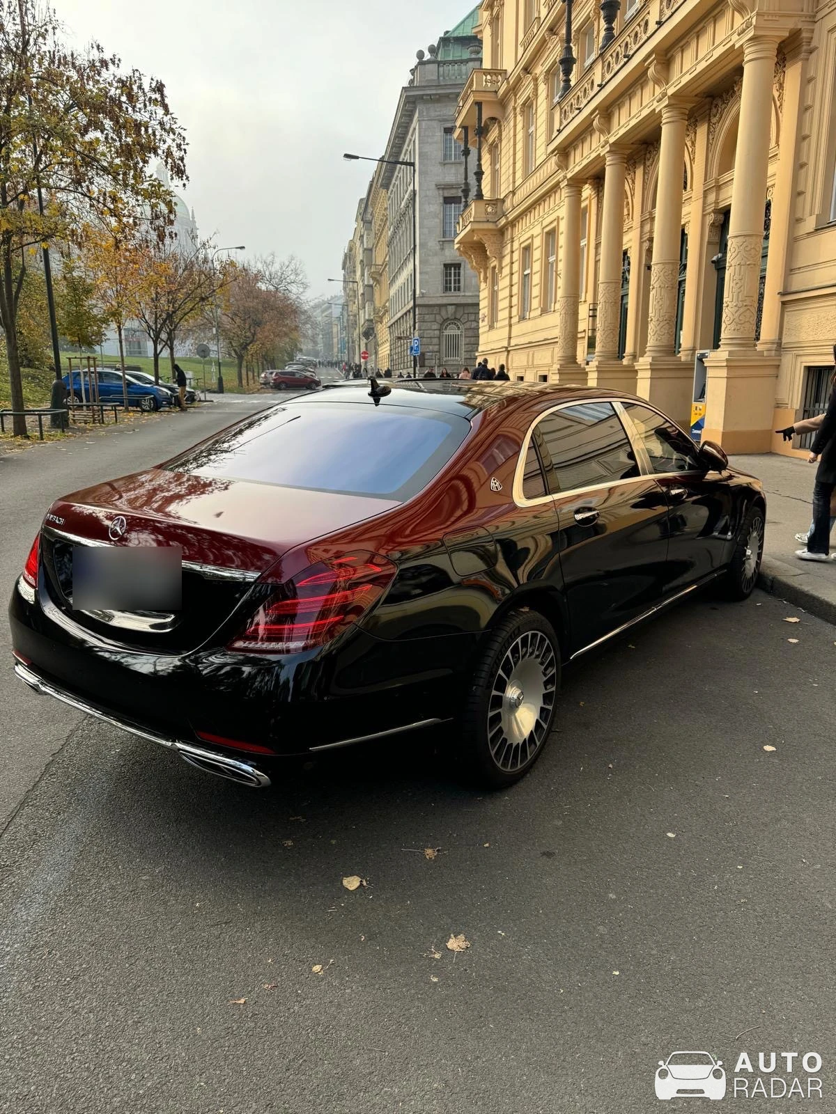 Mercedes-Maybach S 580 4MATIC spotted in Praha 1, Czechia