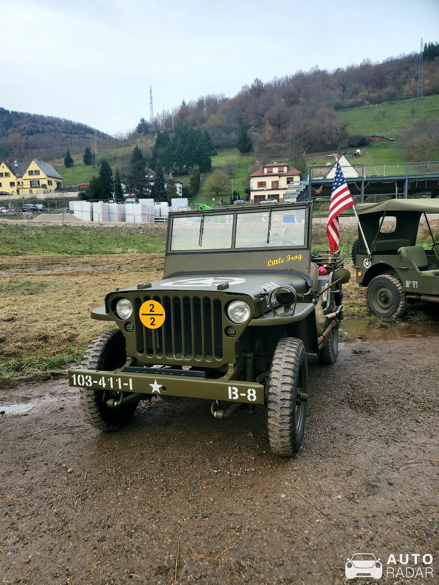 Jeep Willys MB spotted in Maisonsgoutte, France
