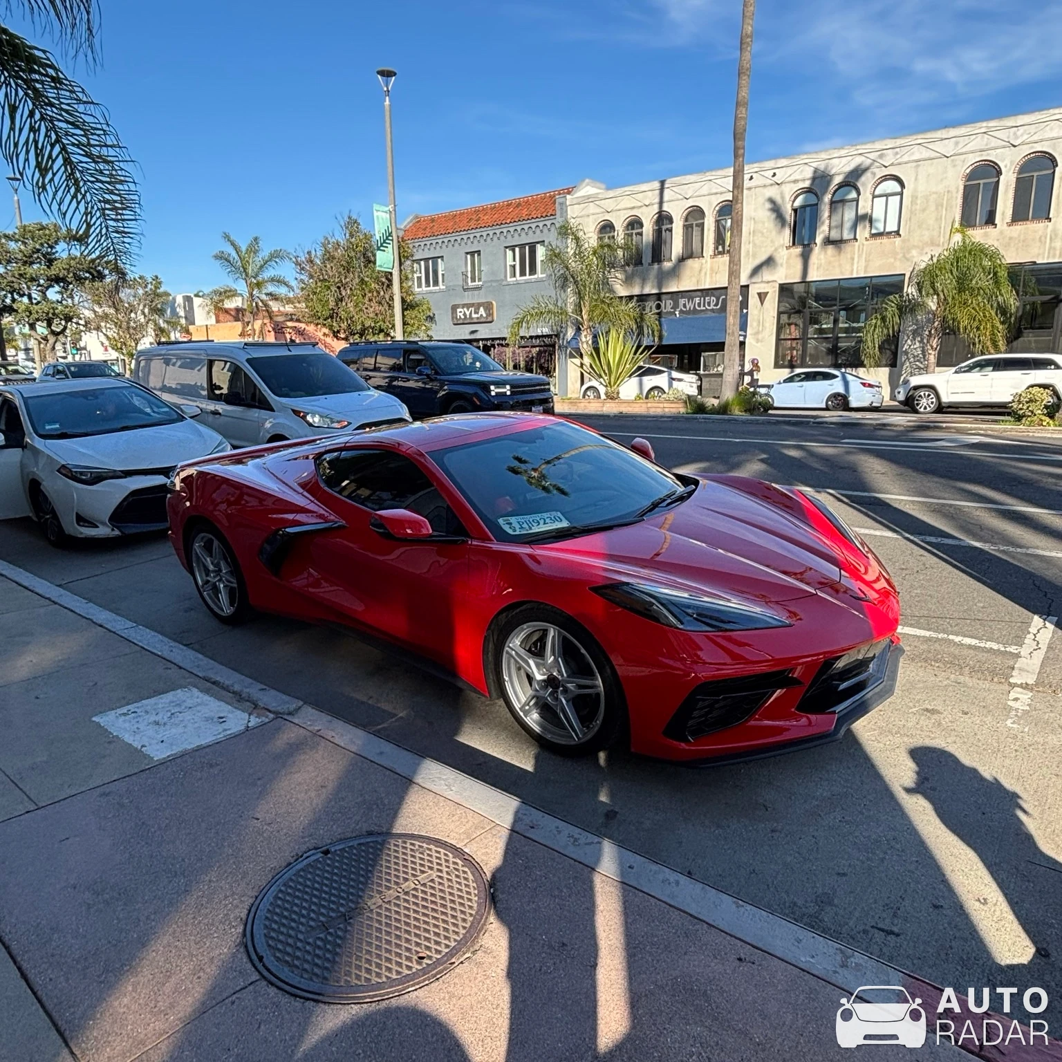 Chevrolet Corvette C8 Stingray spotted in Hermosa Beach, United States