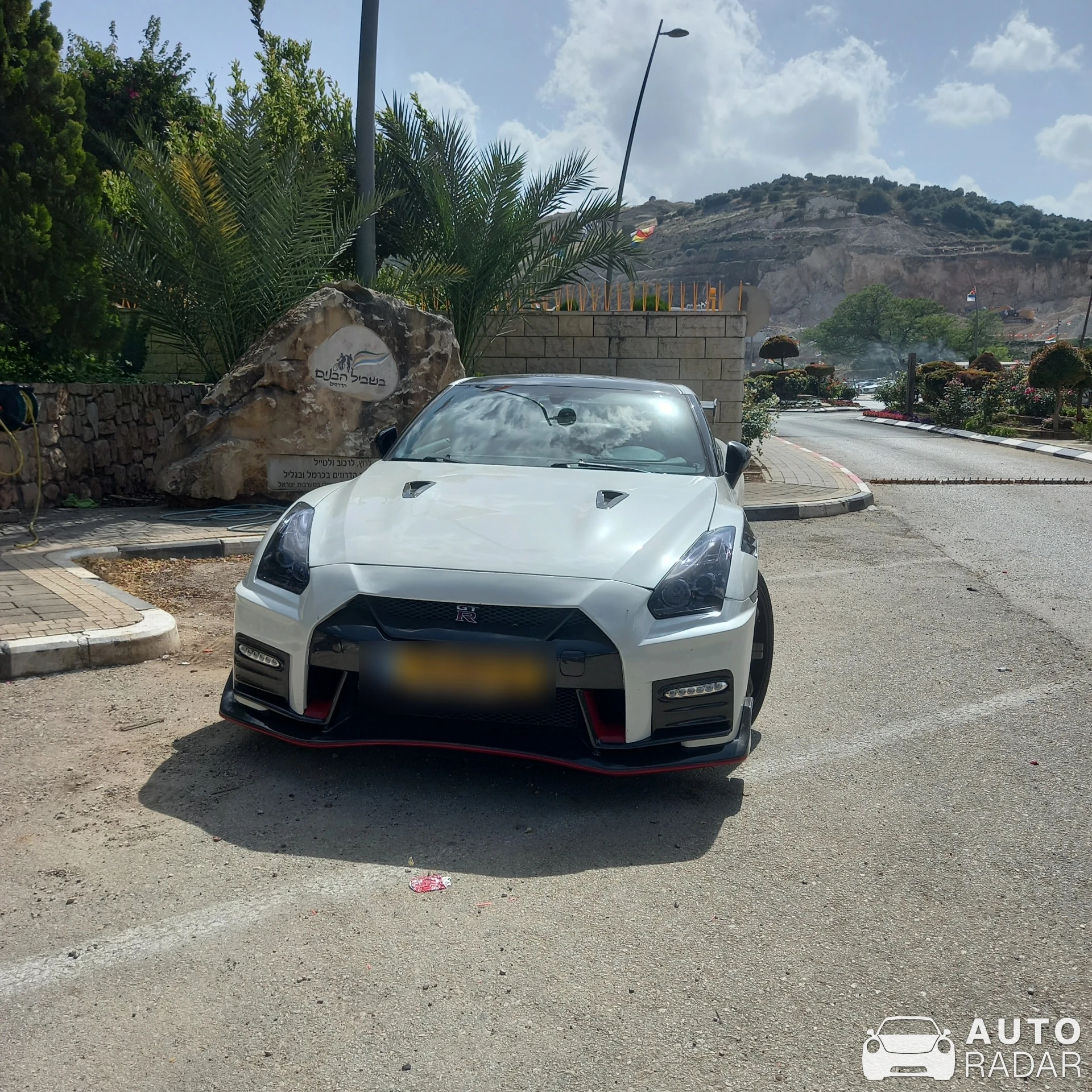 Nissan GT-R R35 spotted in Kfar Zeitim, Israel