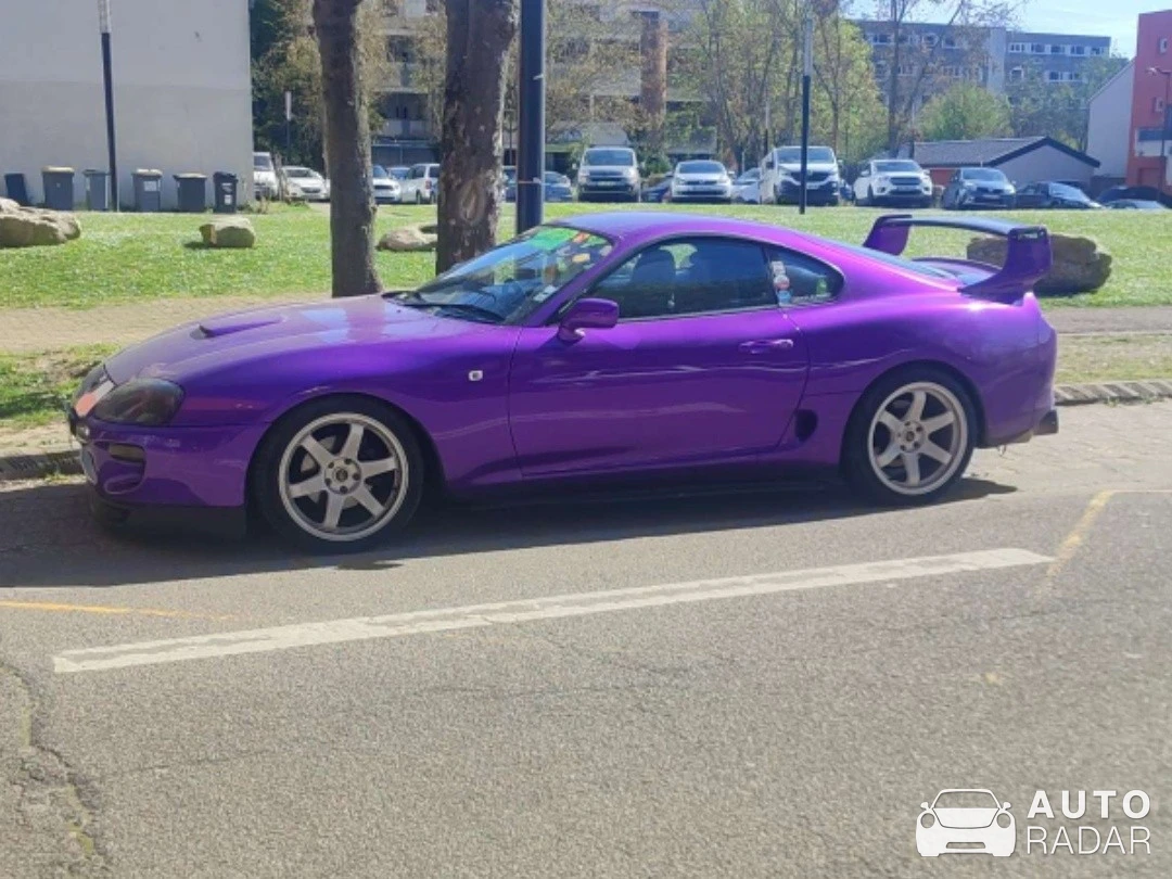 Toyota Supra A80 spotted in Val-de-Reuil, France