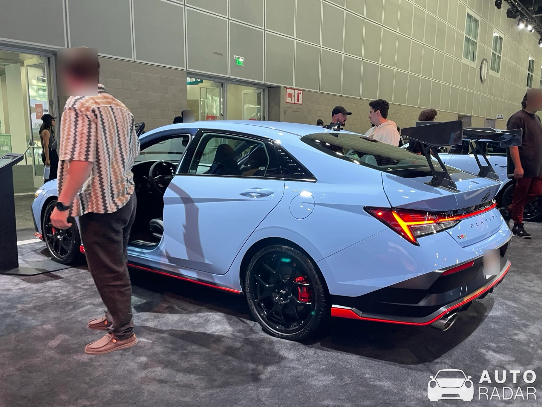 Hyundai Elantra N TCR Edition spotted in Los Angeles
