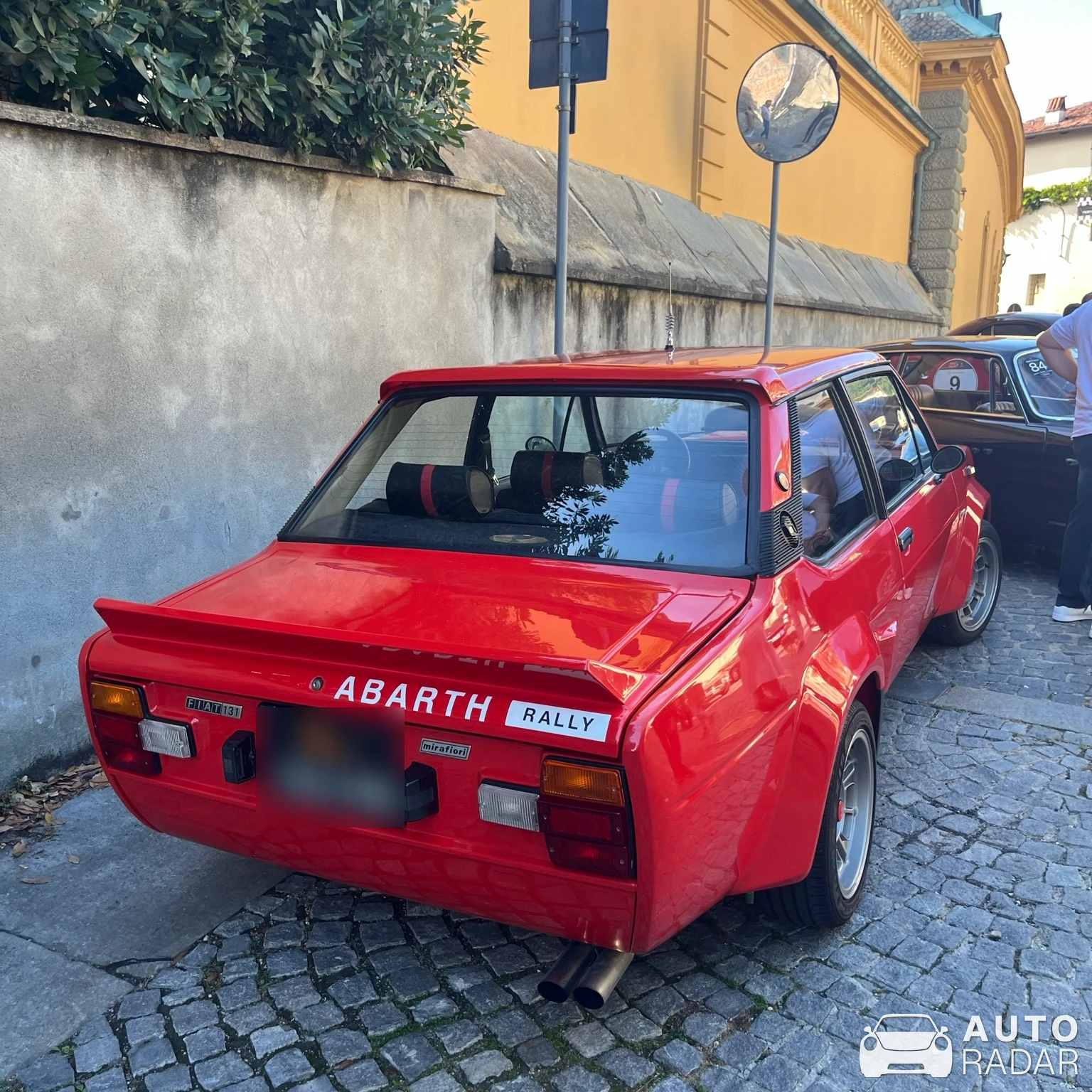 Fiat 131 Abarth spotted in Revigliasco