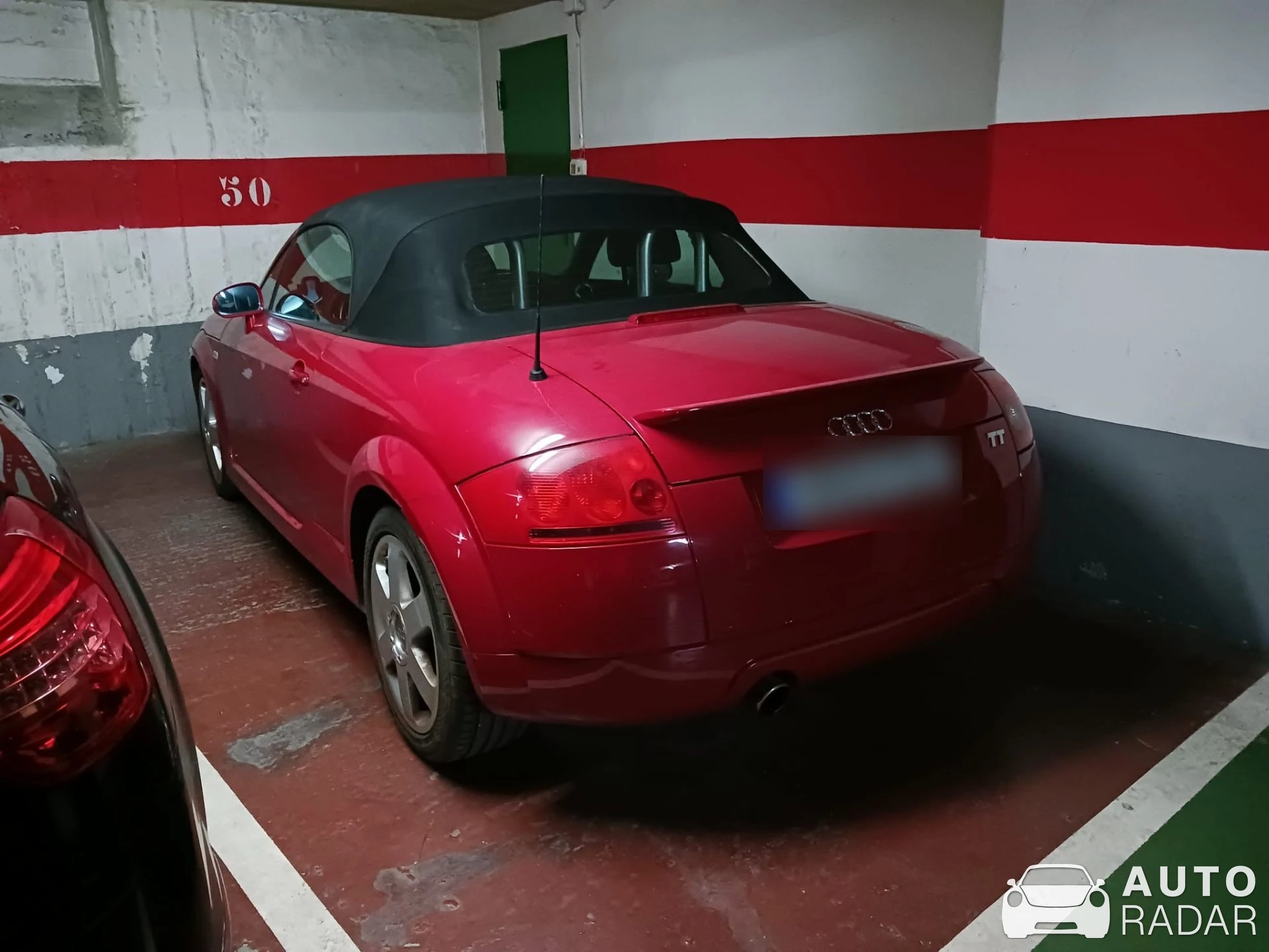 Audi TT Roadster spotted in Zaragoza, Spain