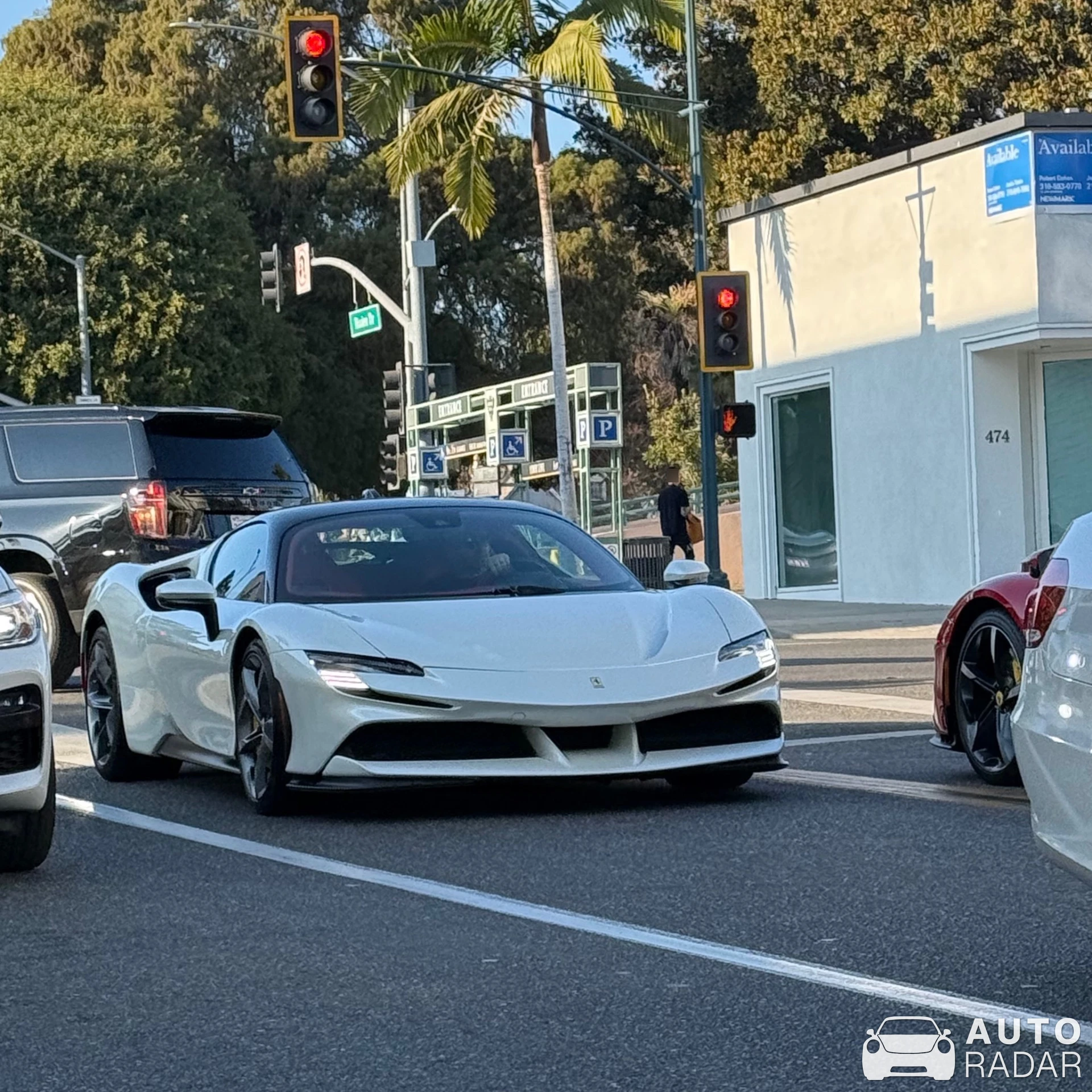 Ferrari SF90 Stradale spotted in Beverly Hills, United States