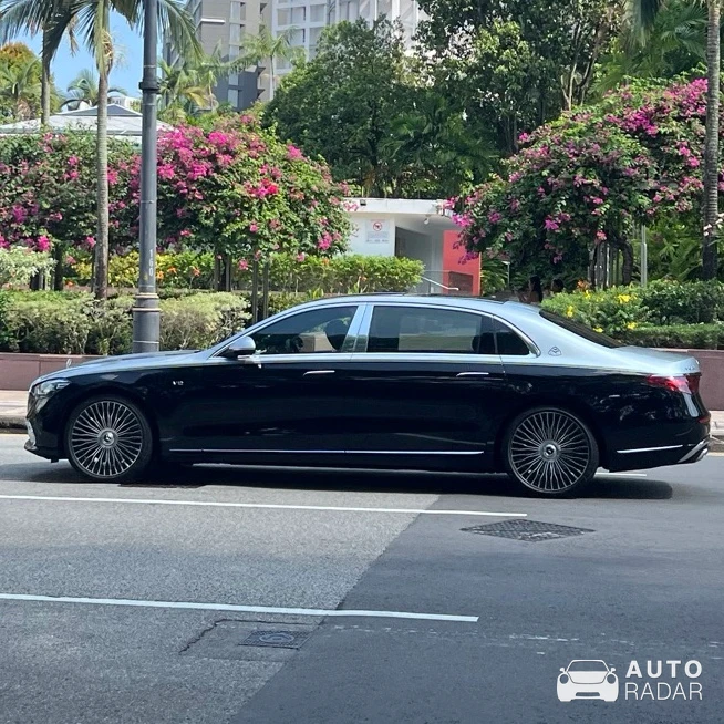 Maybach Renntech 57 spotted in Singapore