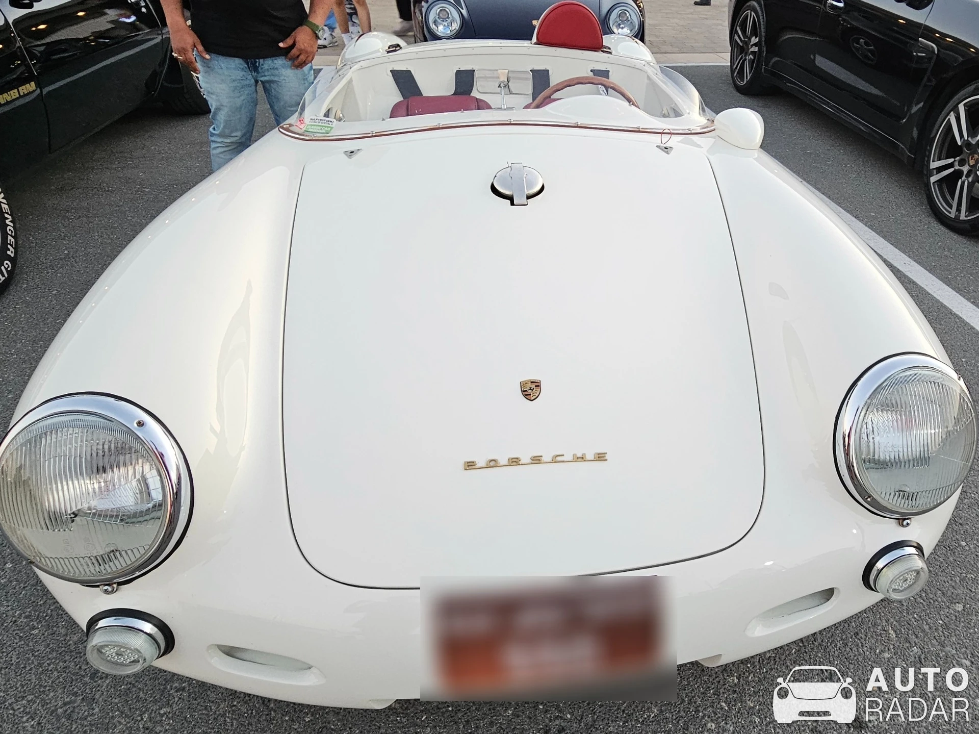 Porsche 550 Spyder spotted in Dubai, United Arab Emirates