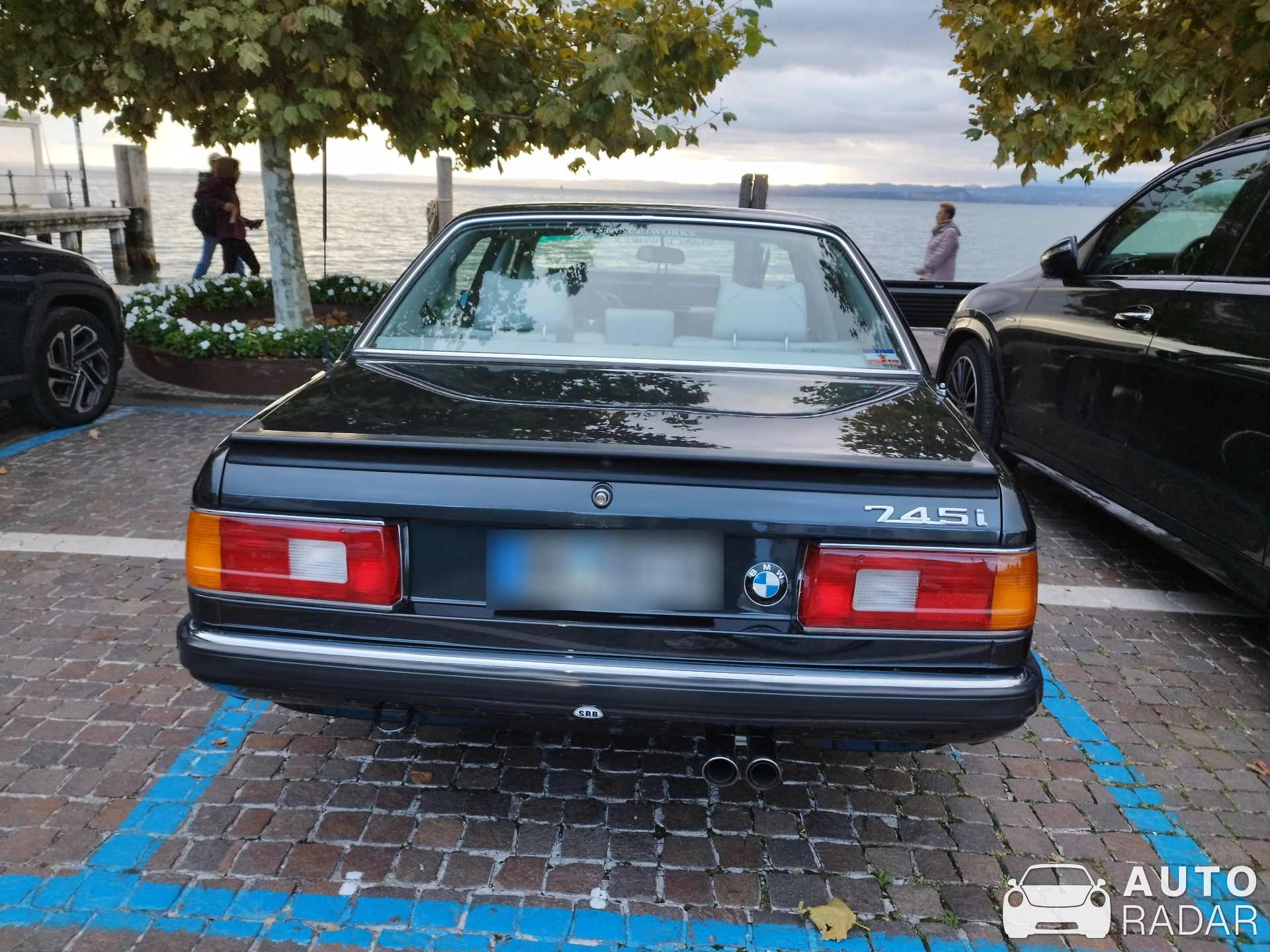 BMW 745i E23 spotted in Garda