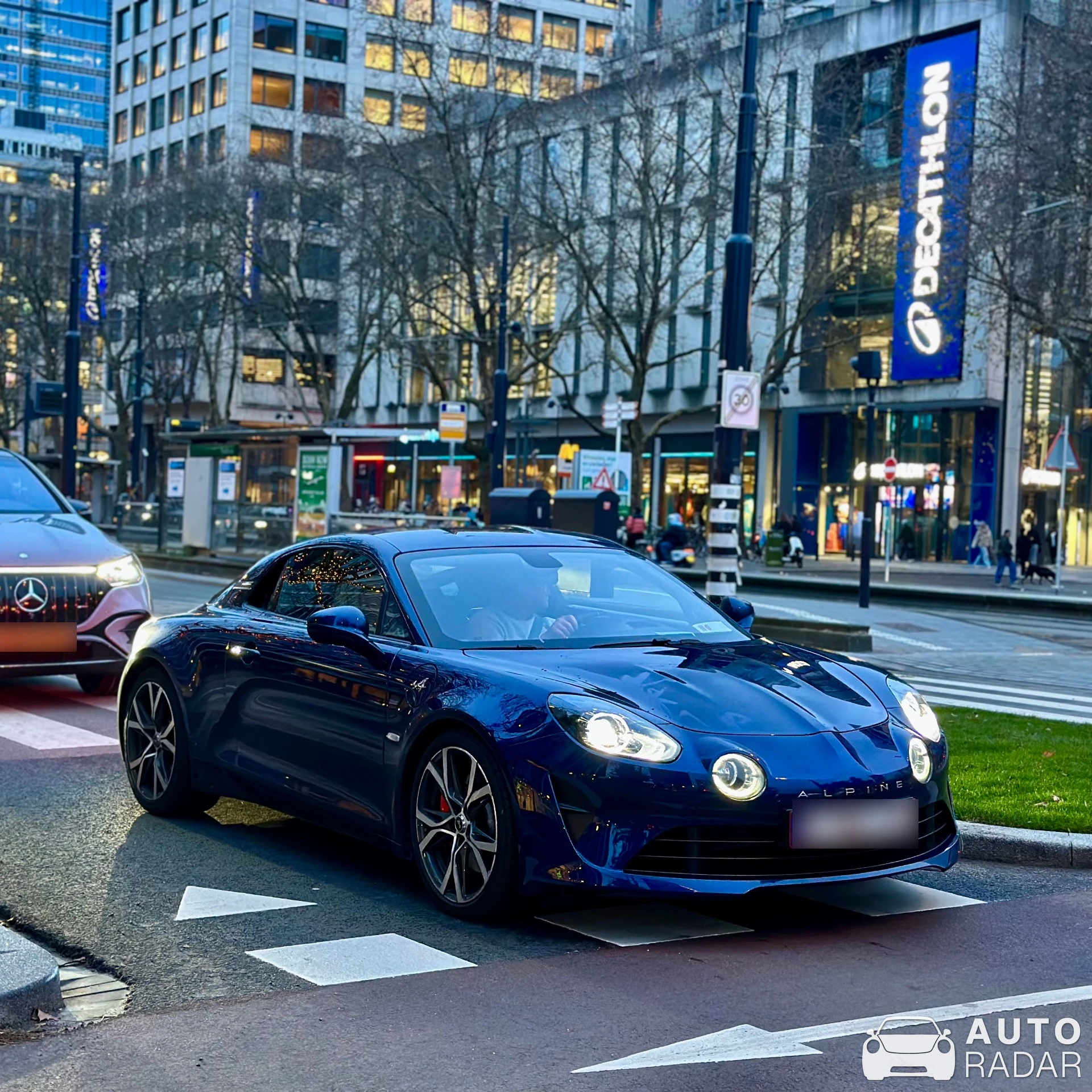 Alpine A110 Légende spotted in Rotterdam
