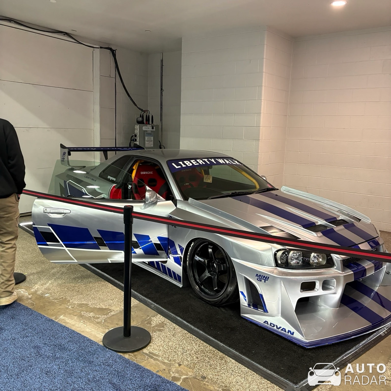 LB-Works R34 Super Silhouette Works Nissan Skyline spotted in Ellicottville