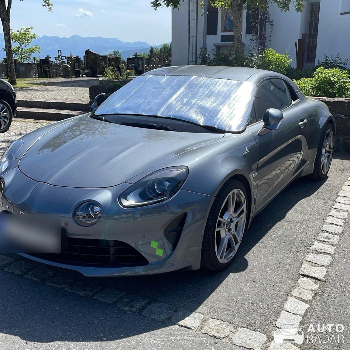 Alpine A110 Légende spotted in Sulzberg, Österreich
