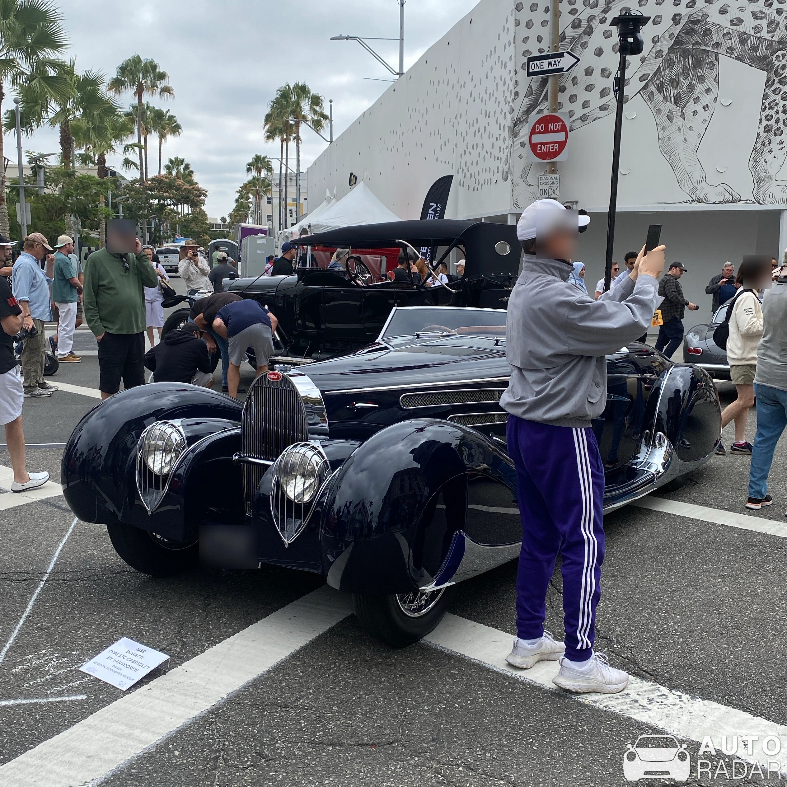 Bugatti Type 57 spotted in Beverly Hills