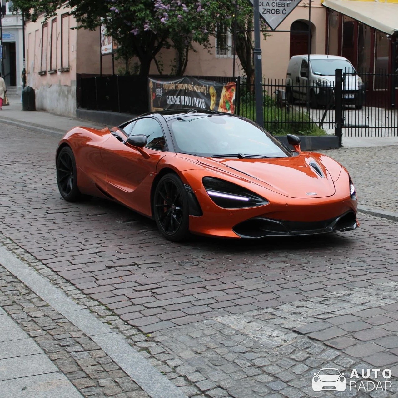 McLaren 720S spotted in Bydgoszcz, Poland