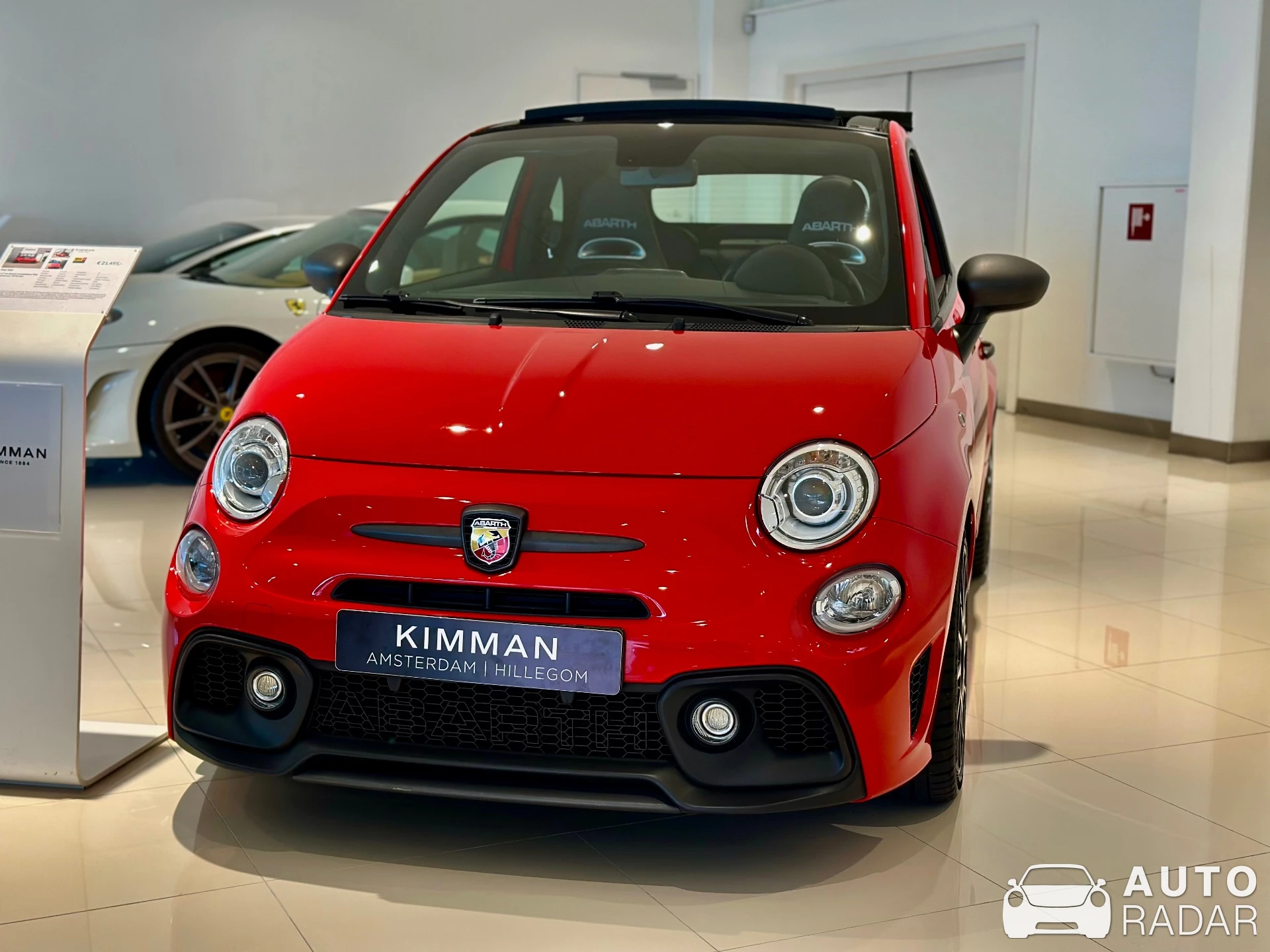 Abarth 595 Competizione 70th Anniversary Edition spotted in Amsterdam, Netherlands