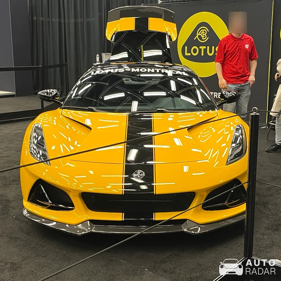 Lotus Emira V6 First Edition spotted in Montréal, Canada