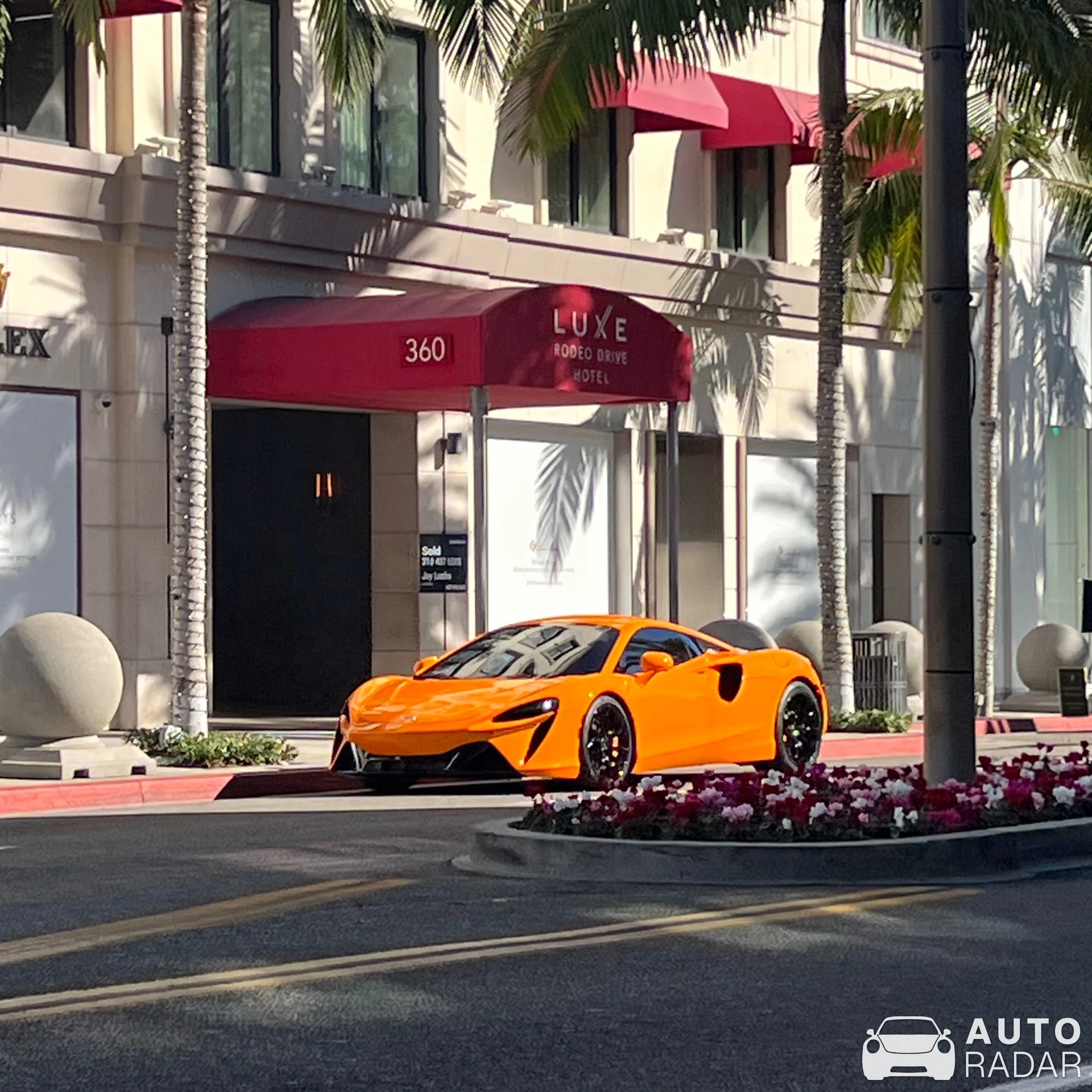 McLaren Artura spotted in Beverly Hills, United States