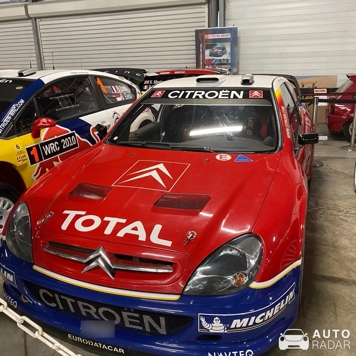 Citroën Xsara WRC spotted in Aulnay-sous-Bois