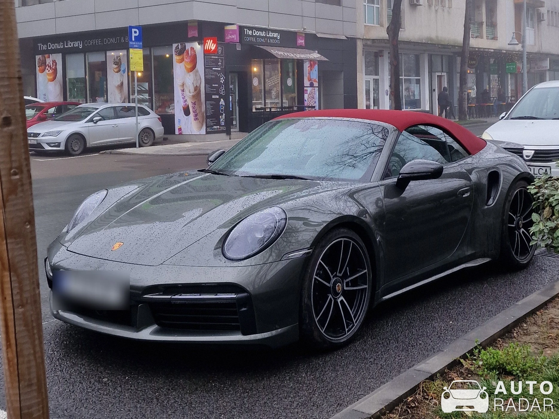 Porsche 992 Turbo S Cabriolet MkI spotted in Constanța, România