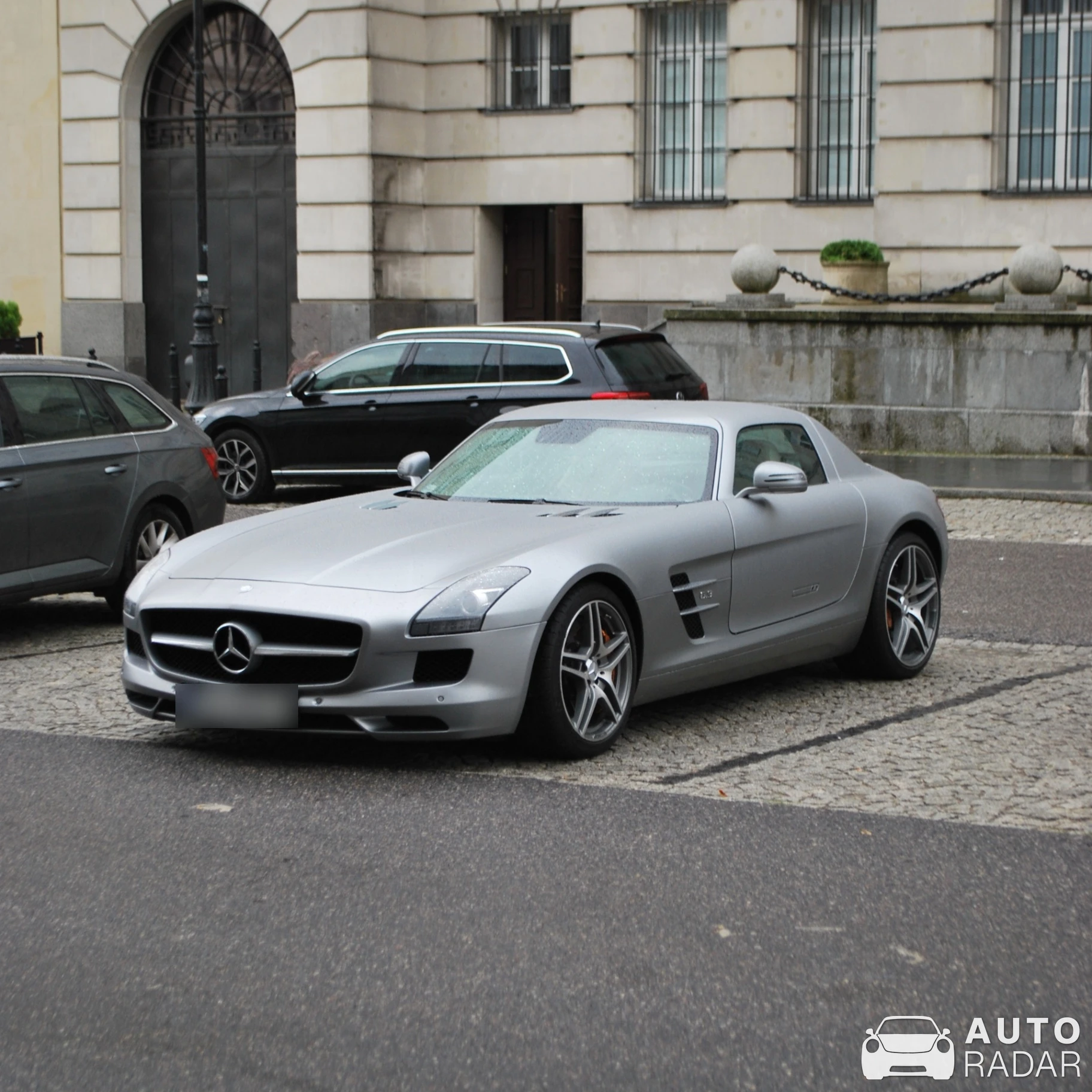 Mercedes-Benz SLS AMG spotted in Warszawa, Poland