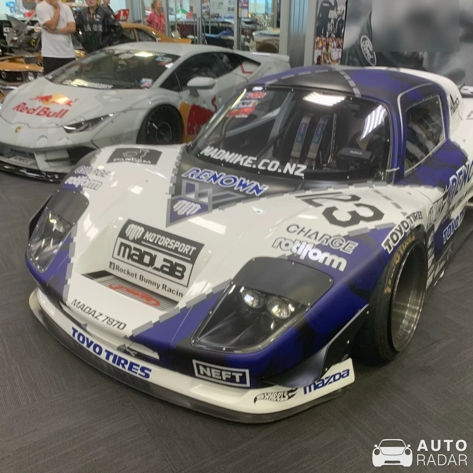Mazda 787D spotted