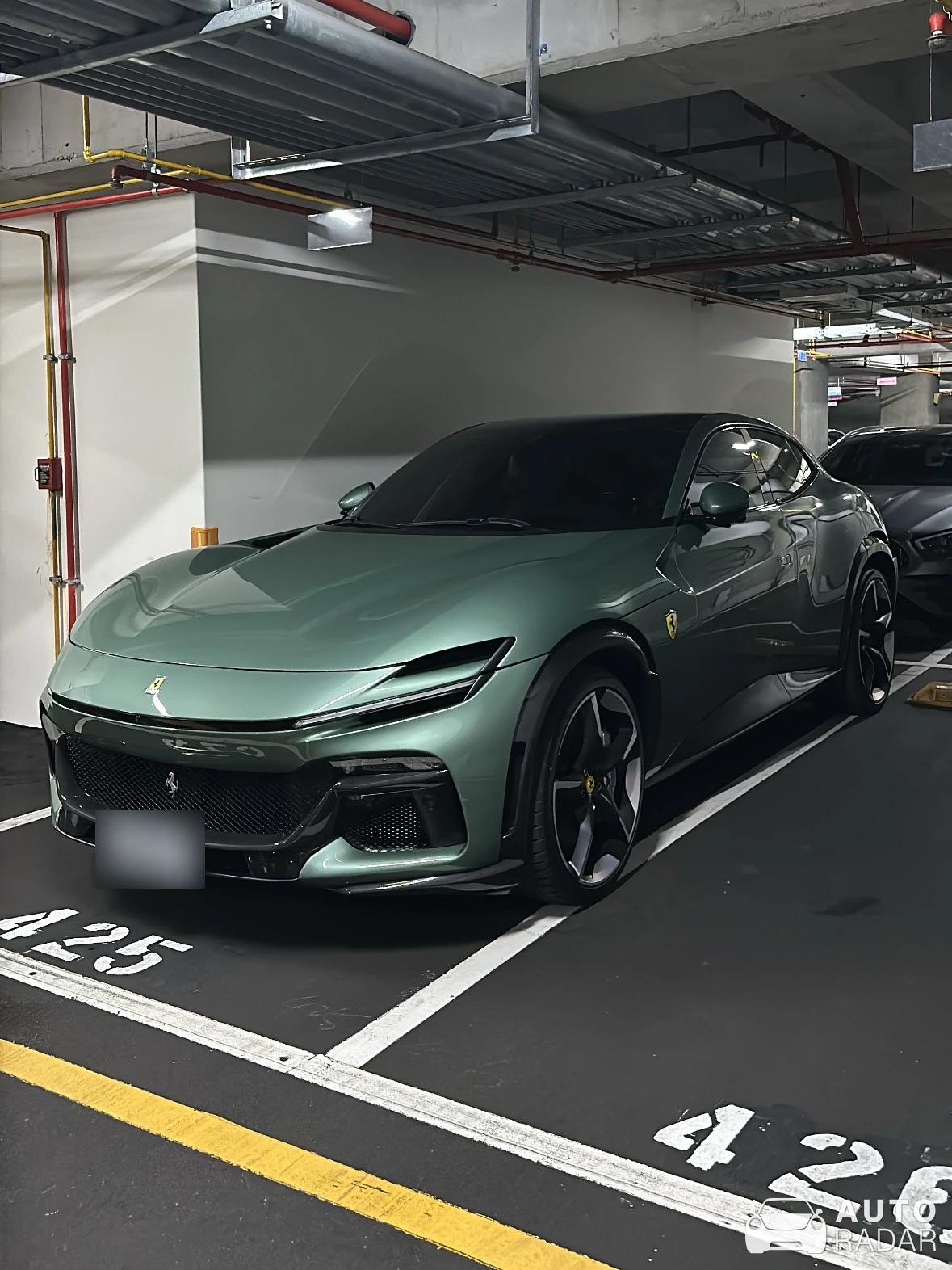 Ferrari Purosangue spotted in Neihu District, Taiwan