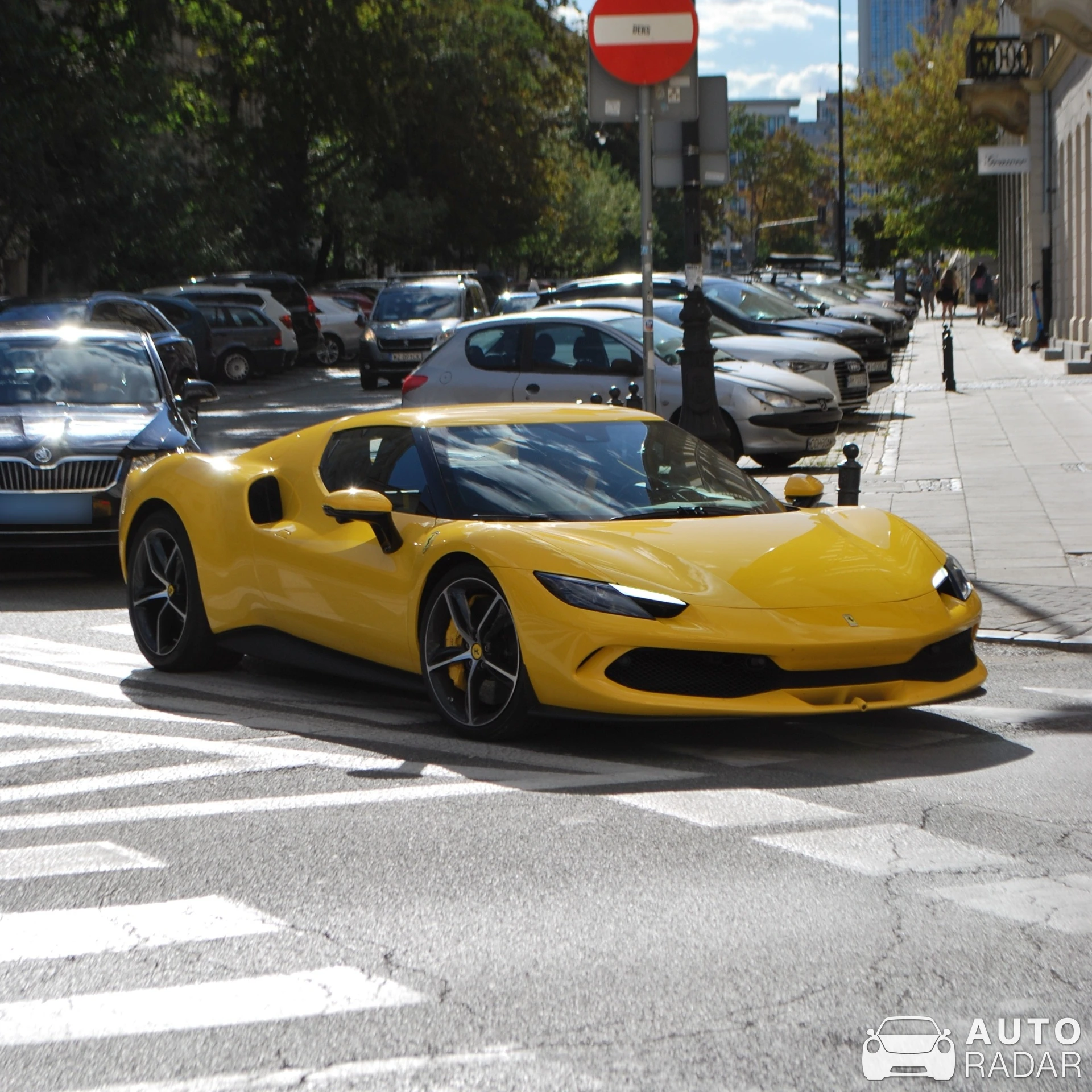 Ferrari 296 GTB spotted in Warszawa, Poland