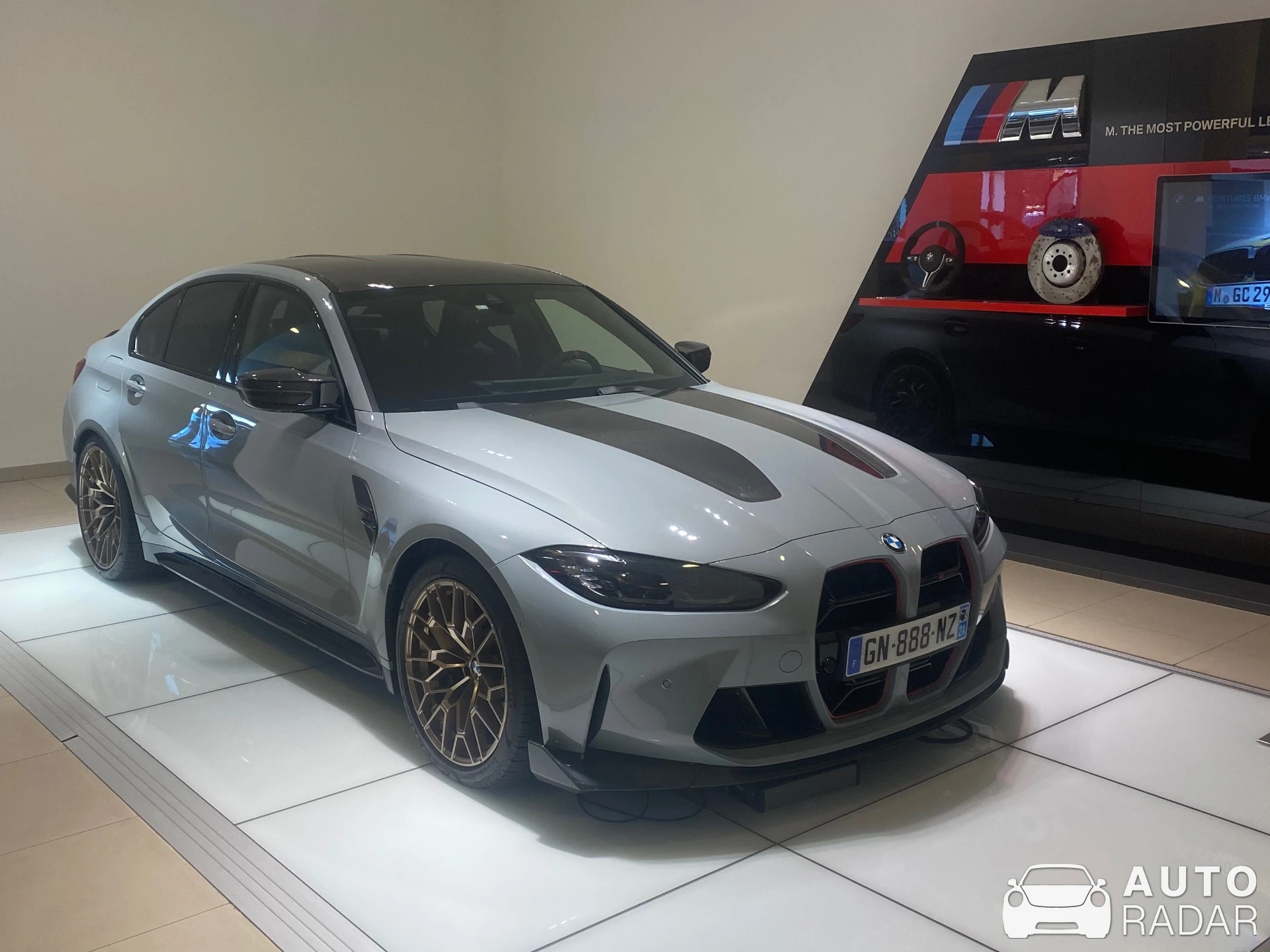 BMW M3 G80 CS spotted in Marseille, France