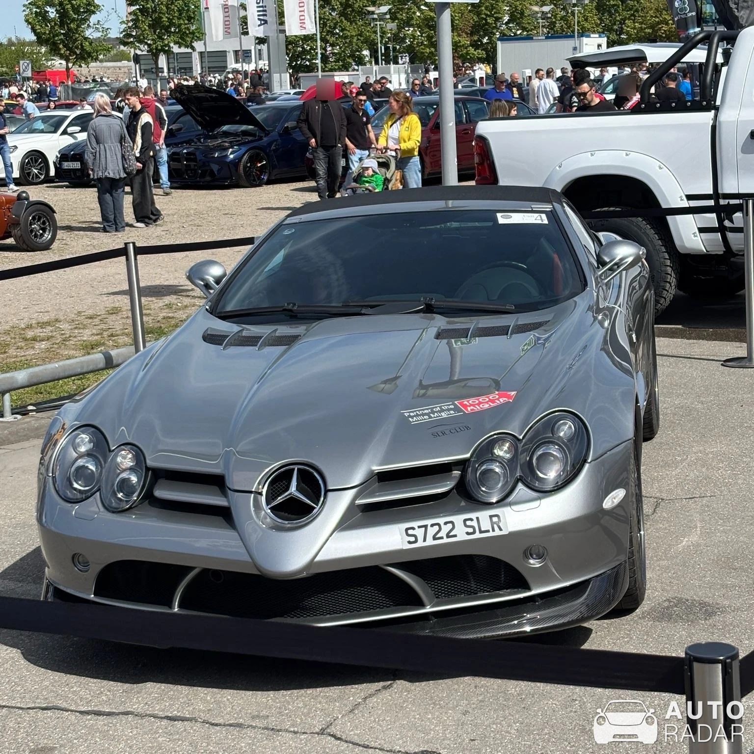 Mercedes-Benz SLR McLaren Roadster 722 S spotted in Böblingen