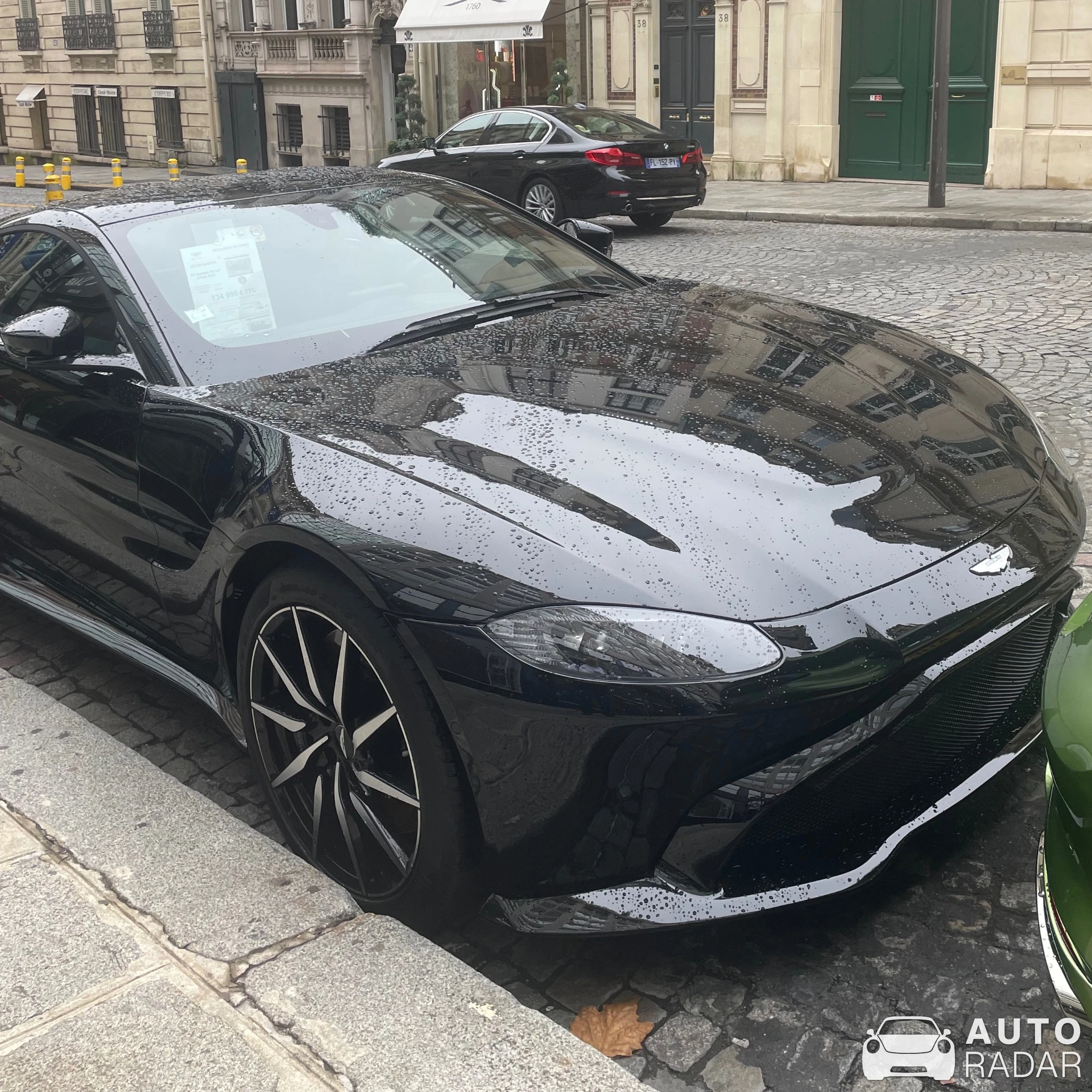 Aston Martin V8 Vantage spotted in Paris, France