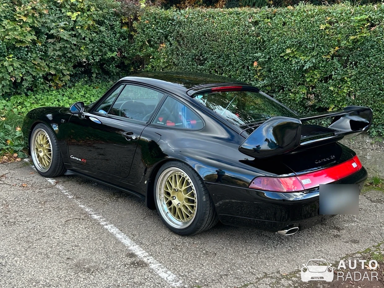Porsche 993 Carrera RS Clubsport spotted in Saarburg