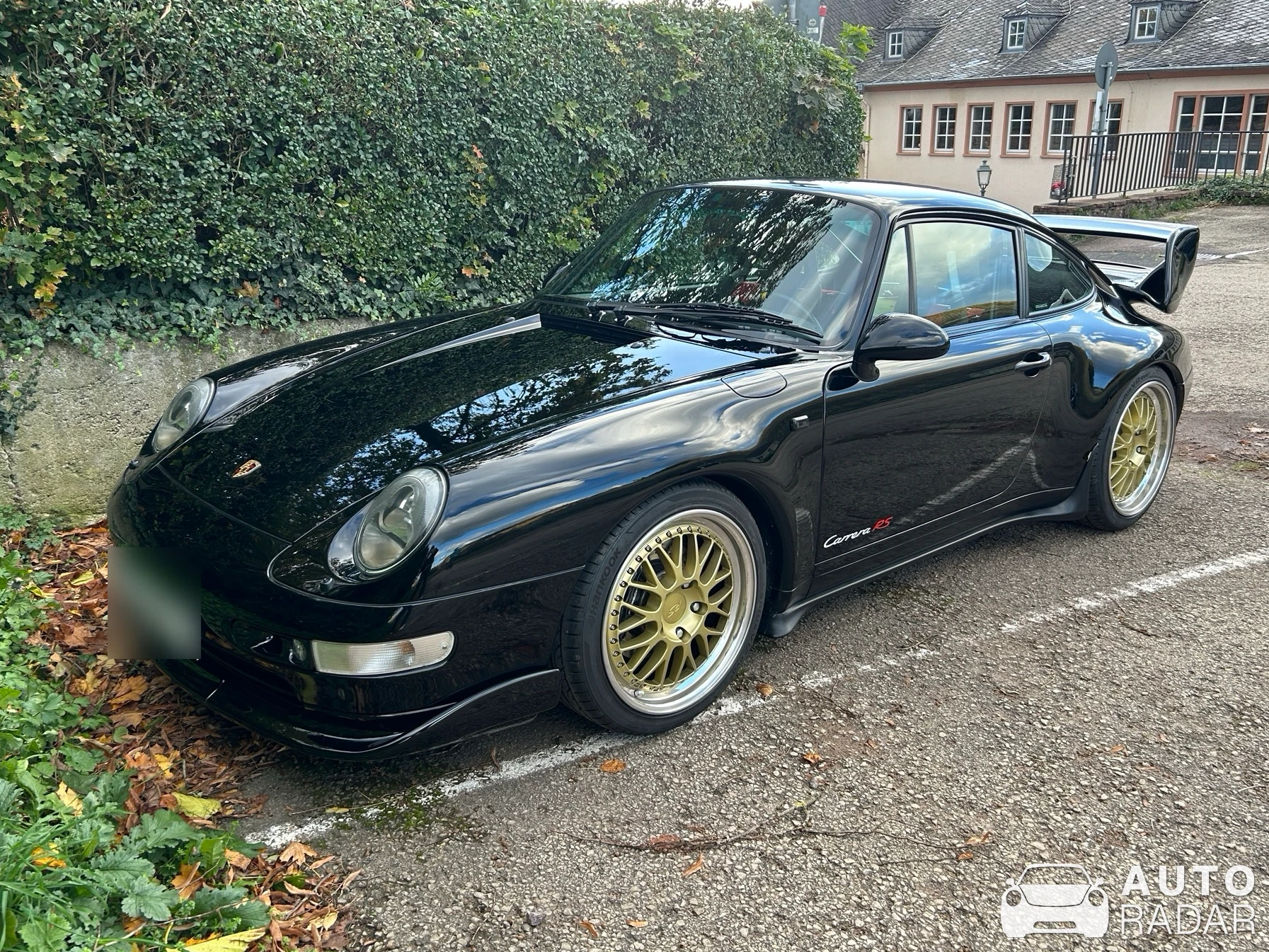 Porsche 993 Carrera RS Clubsport spotted in Saarburg, Duitsland