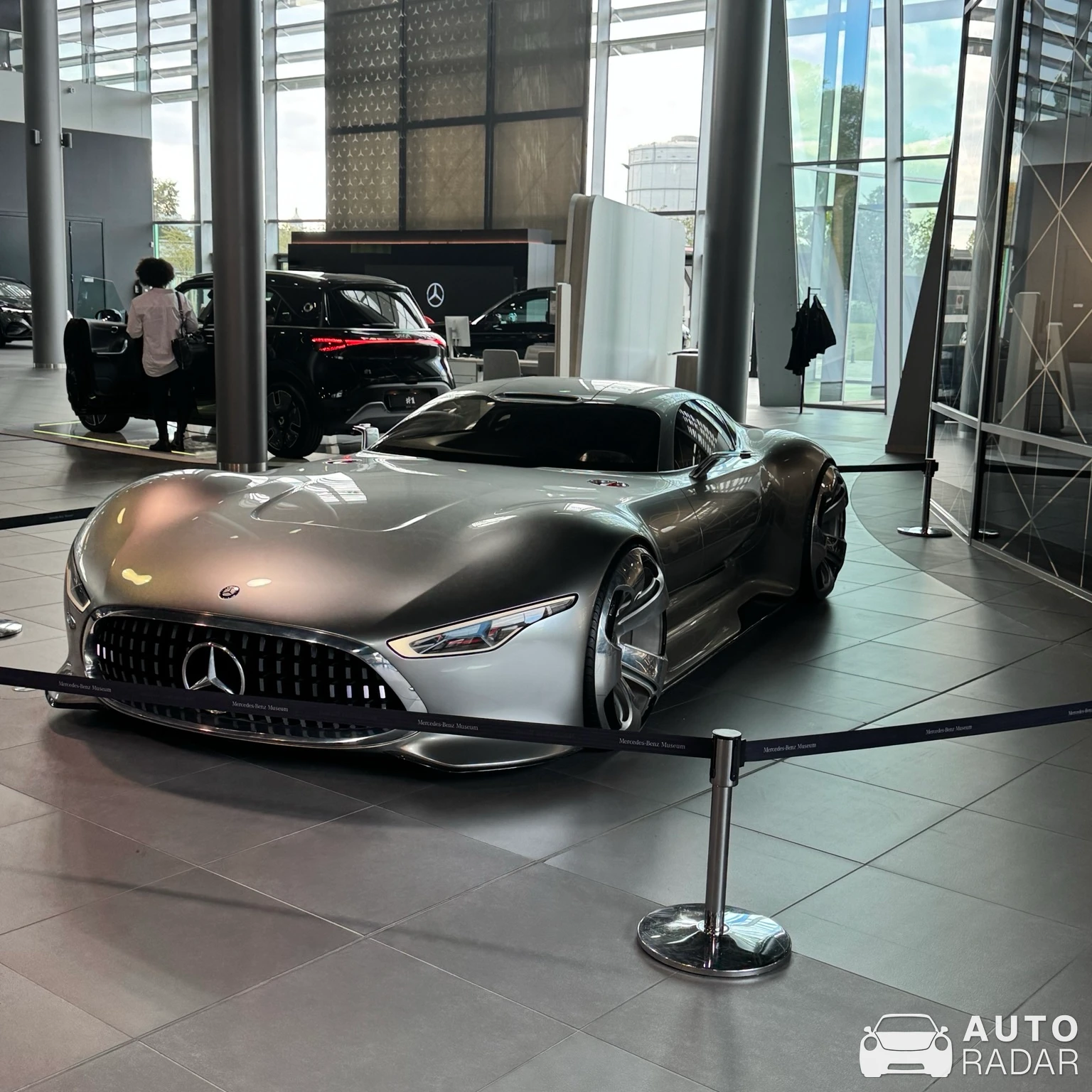Mercedes-Benz Vision EQ Silver Arrow spotted in Stuttgart