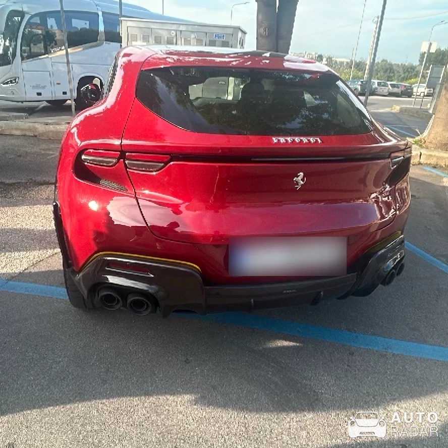 Ferrari Purosangue spotted in Savelletri
