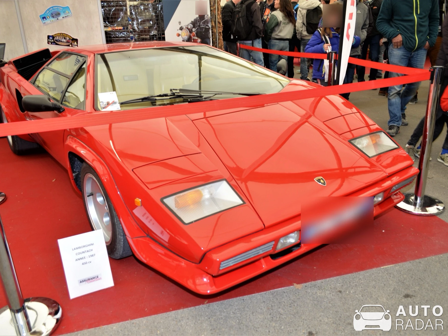 Lamborghini Countach 5000 Quattrovalvole spotted in Avignon