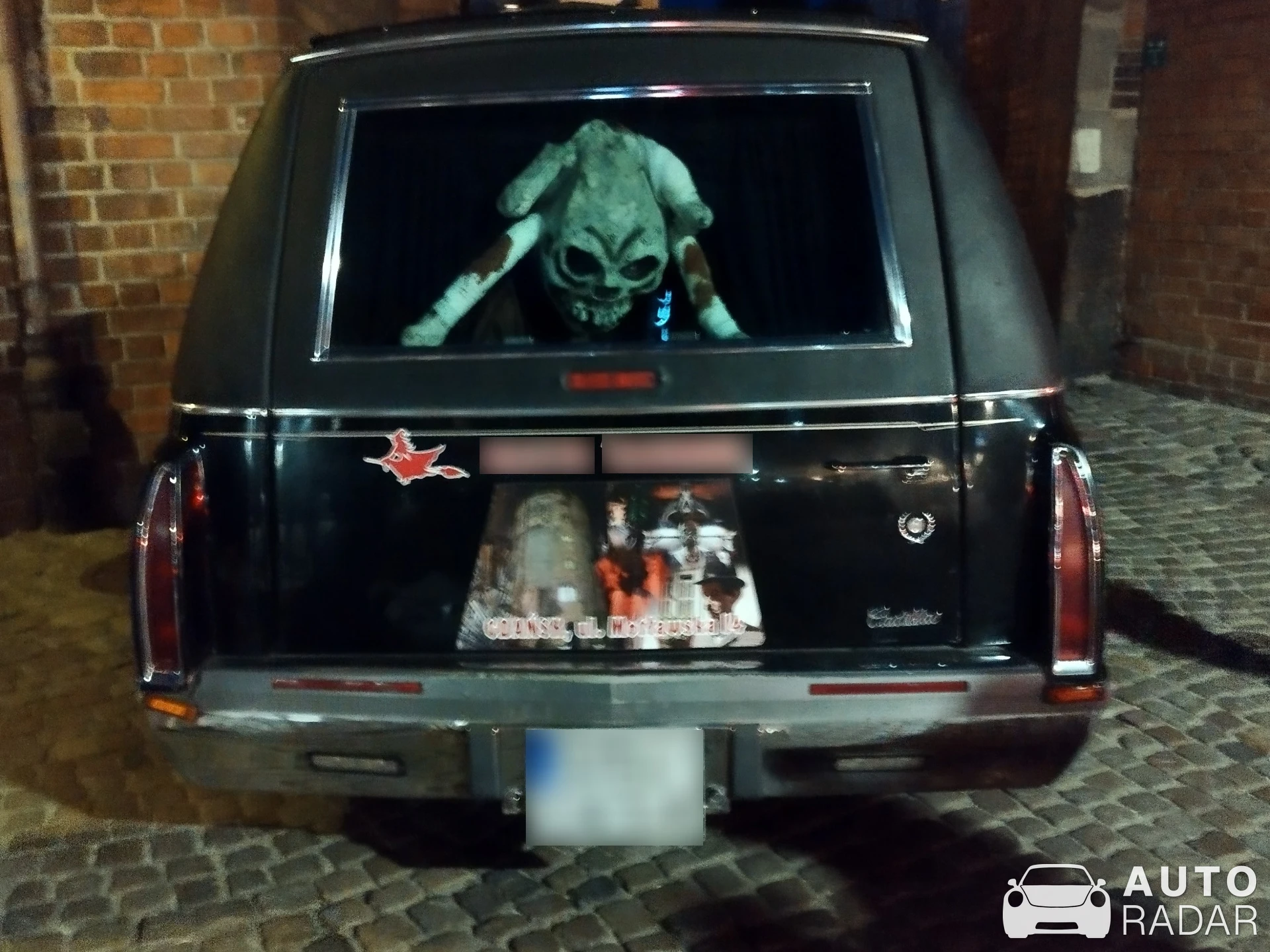Cadillac Fleetwood Hearse spotted in Gdańsk