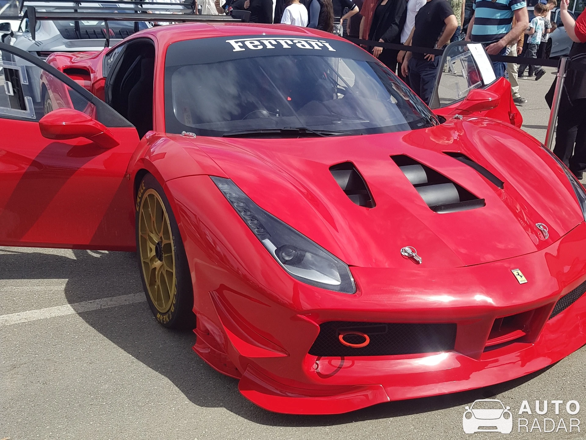 Ferrari 488 Challenge spotted in Böblingen