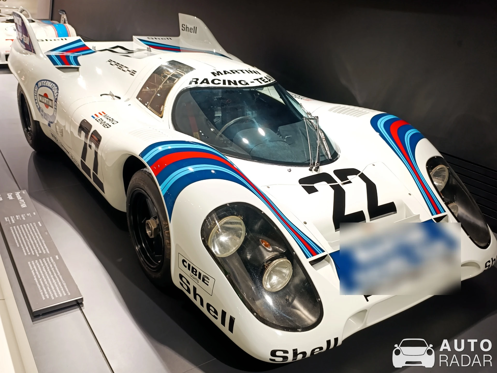 Porsche 917 KH Coupé spotted in Stuttgart