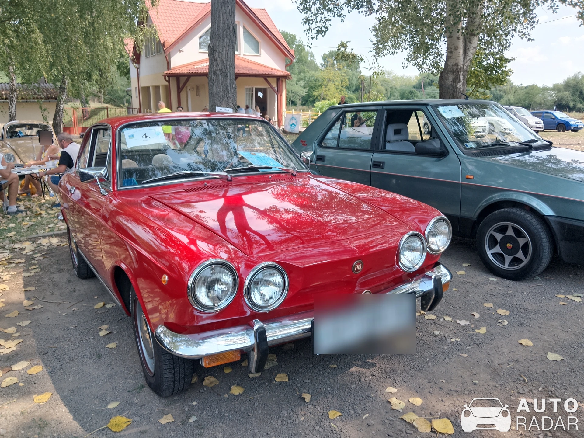 SEAT 850 Sport Coupé spotted in Heves